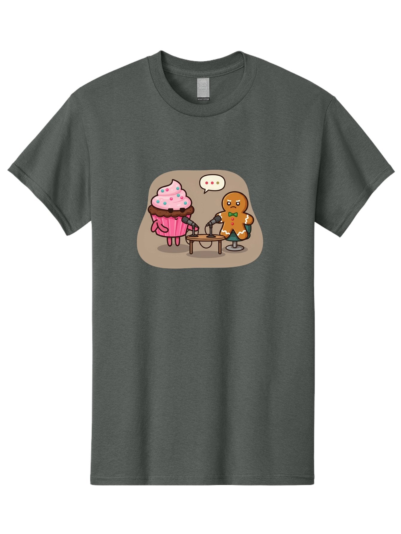 Cupcake-And-Gingerbread-Man Men'S Graphic Tee, 100% Cotton, Comfortable Casual Summer Wear, Machine Washable, Vintage Camera, Old Camera, Antique Camera, Black Camera, Classic Photography, Photography Equipment, Nostalgic Device, Film Camera, Bah845 15