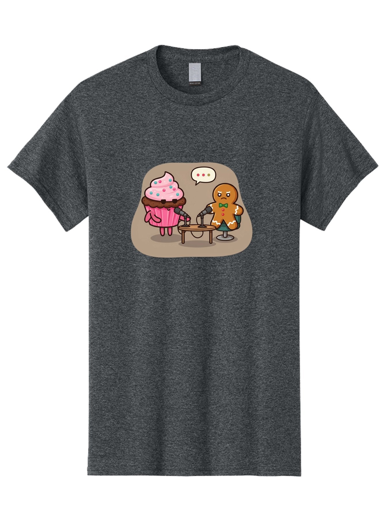 Cupcake-And-Gingerbread-Man Men'S Graphic Tee, 100% Cotton, Comfortable Casual Summer Wear, Machine Washable, Vintage Camera, Old Camera, Antique Camera, Black Camera, Classic Photography, Photography Equipment, Nostalgic Device, Film Camera, Bah845 12