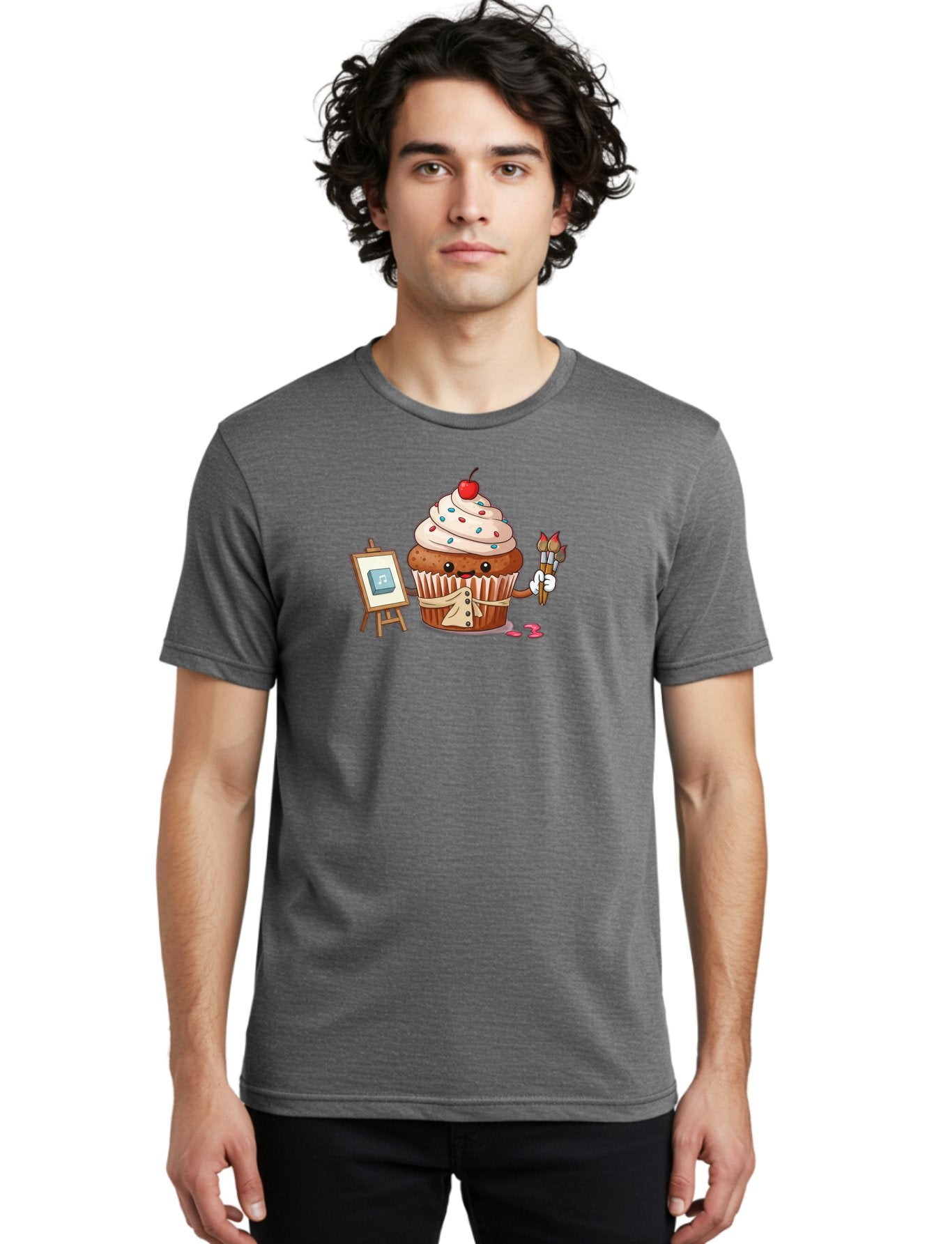 Cupcake-Artist Men'S Graphic Tee, 100% Cotton, Comfortable Casual Summer Wear, Machine Washable, Vintage Camera, Old Camera, Antique Camera, Black Camera, Classic Photography, Photography Equipment, Nostalgic Device, Film Camera, Camera Art Bah846 28
