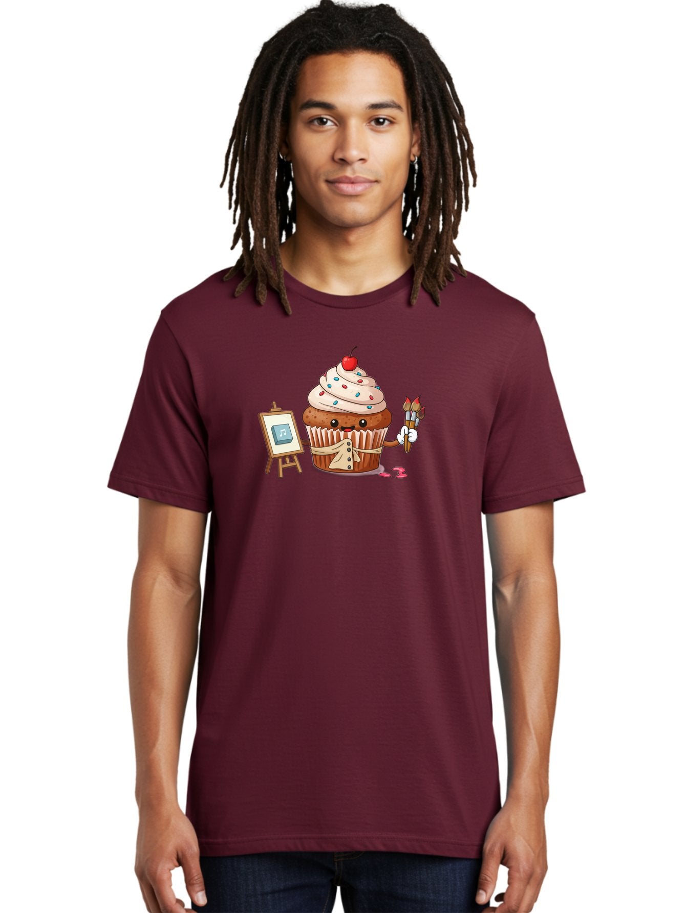Cupcake-Artist Men'S Graphic Tee, 100% Cotton, Comfortable Casual Summer Wear, Machine Washable, Vintage Camera, Old Camera, Antique Camera, Black Camera, Classic Photography, Photography Equipment, Nostalgic Device, Film Camera, Camera Art Bah846 30