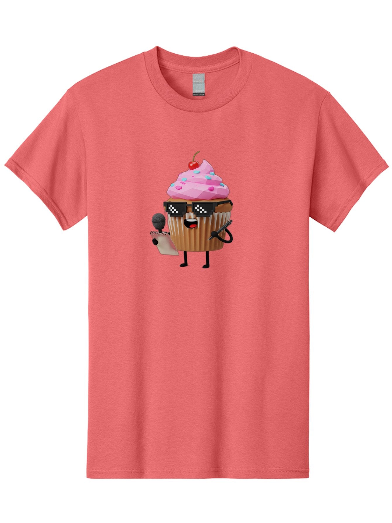 Cupcake-Dj-1 Men'S Graphic Tee, 100% Cotton, Comfortable Casual Summer Wear, Machine Washable, Vintage Camera, Old Camera, Antique Camera, Black Camera, Classic Photography, Photography Equipment, Nostalgic Device, Film Camera, Camera Art Bah851