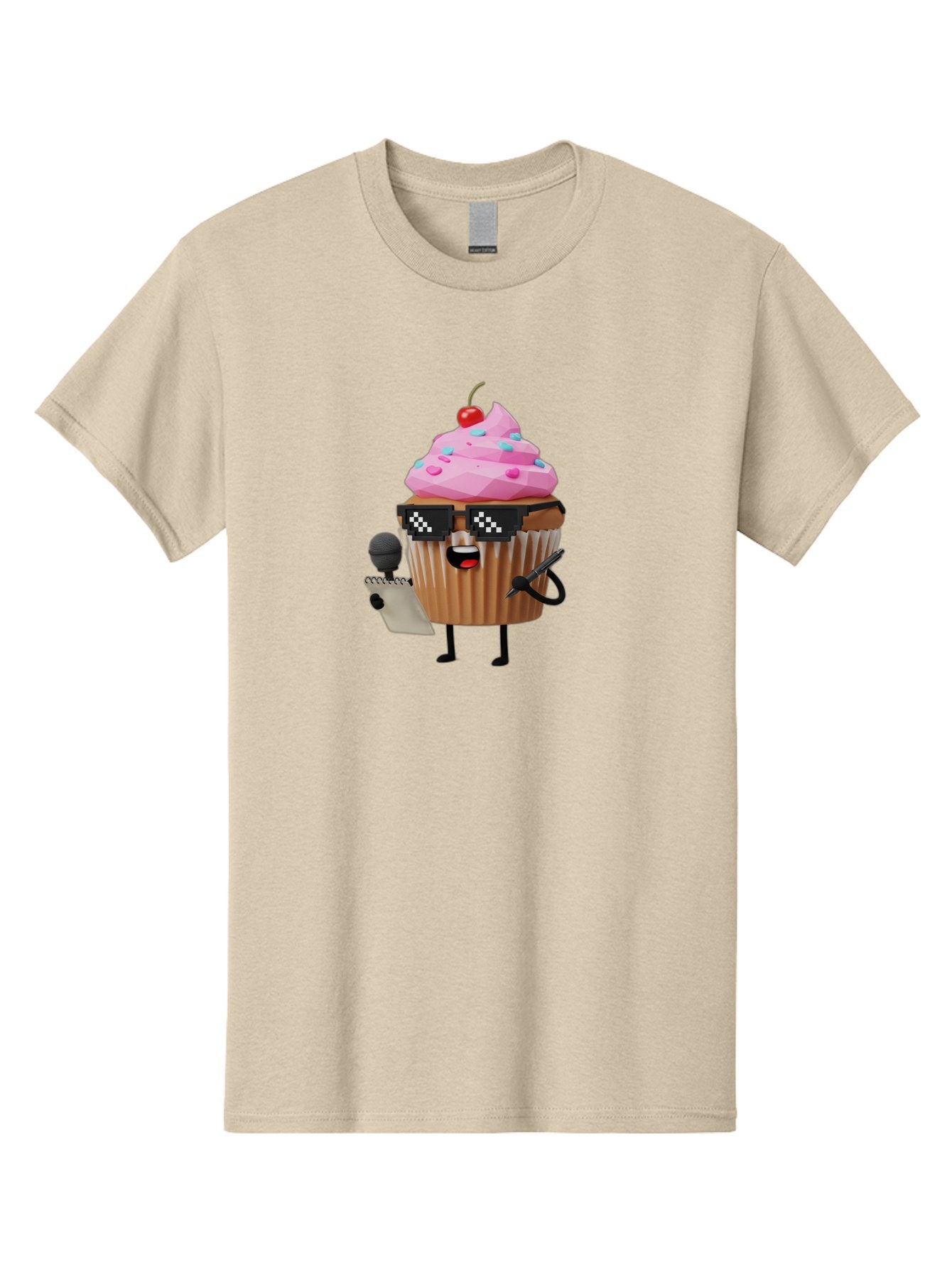 Cupcake-Dj-1 Men'S Graphic Tee, 100% Cotton, Comfortable Casual Summer Wear, Machine Washable, Vintage Camera, Old Camera, Antique Camera, Black Camera, Classic Photography, Photography Equipment, Nostalgic Device, Film Camera, Camera Art Bah851 6