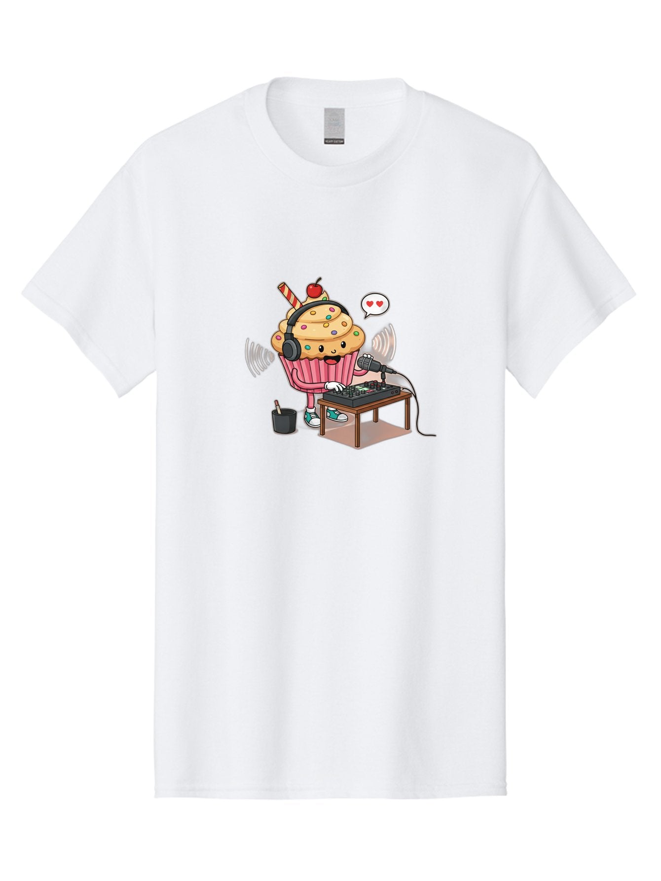 Cupcake-Dj-2 Men'S Graphic Tee, 100% Cotton, Comfortable Casual Summer Wear, Machine Washable, Vintage Camera, Old Camera, Antique Camera, Black Camera, Classic Photography, Photography Equipment, Nostalgic Device, Film Camera, Camera Art Bah852 15