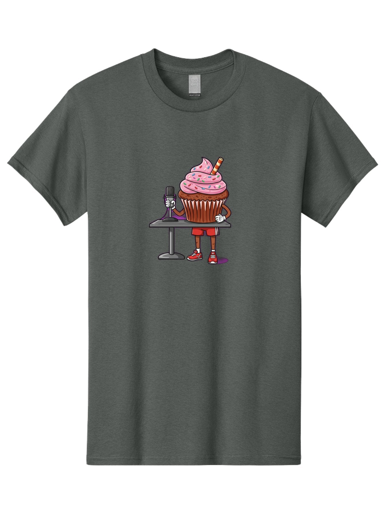 Cupcake-Dj-3 Men'S Graphic Tee, 100% Cotton, Comfortable Casual Summer Wear, Machine Washable, Vintage Camera, Old Camera, Antique Camera, Black Camera, Classic Photography, Photography Equipment, Nostalgic Device, Film Camera, Camera Art Bah853 7