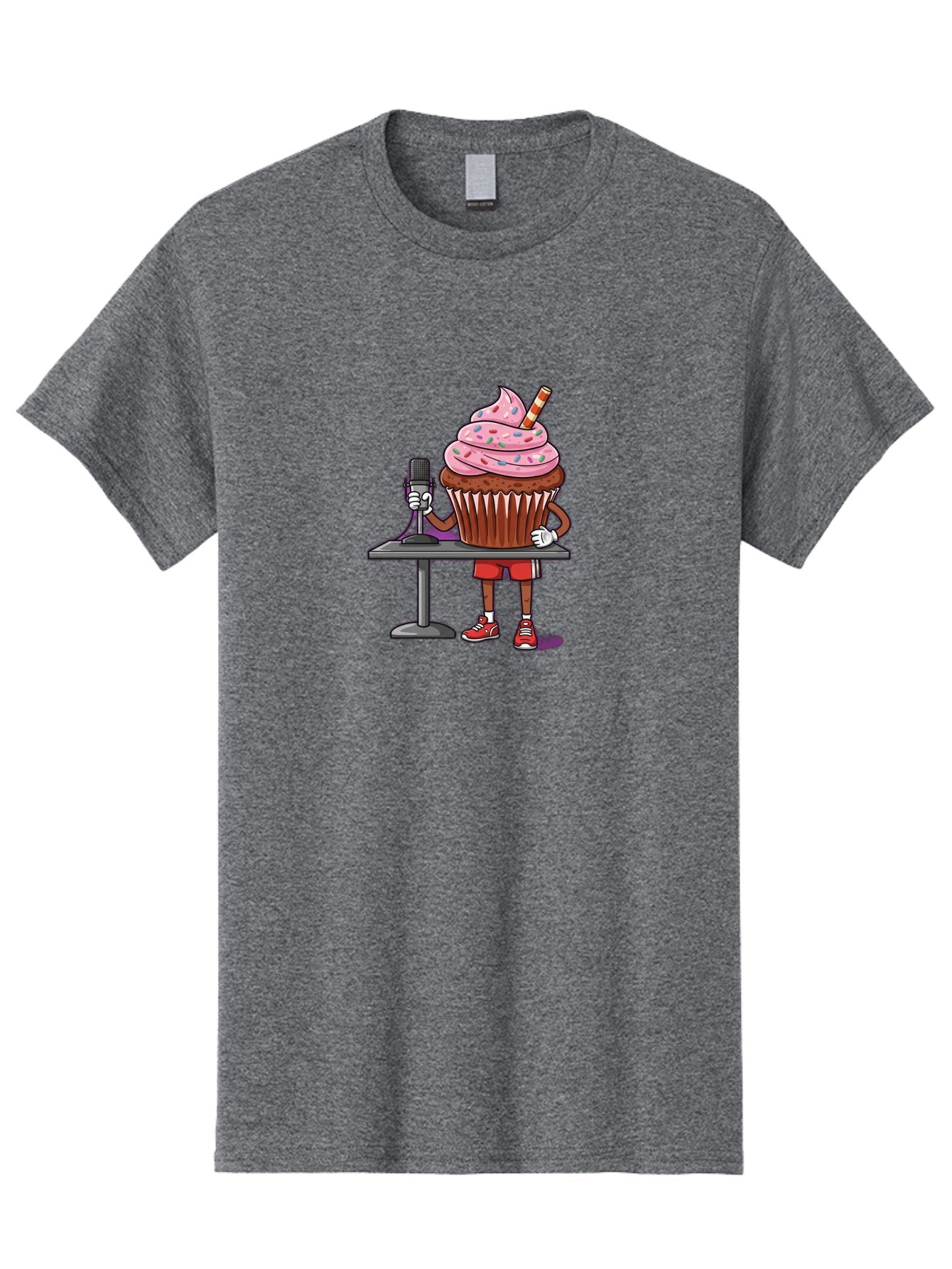 Cupcake-Dj-3 Men'S Graphic Tee, 100% Cotton, Comfortable Casual Summer Wear, Machine Washable, Vintage Camera, Old Camera, Antique Camera, Black Camera, Classic Photography, Photography Equipment, Nostalgic Device, Film Camera, Camera Art Bah853 10