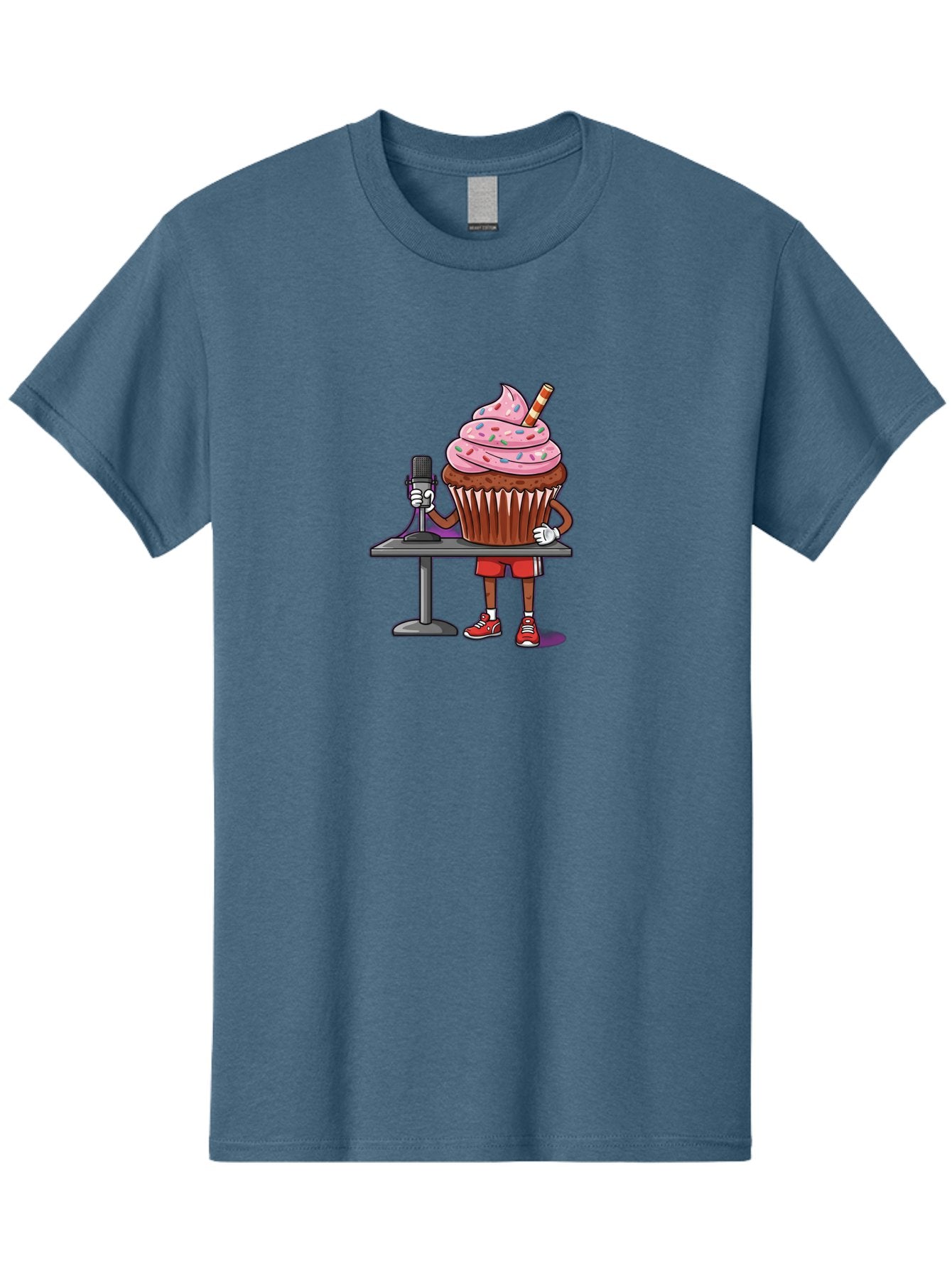 Cupcake-Dj-3 Men'S Graphic Tee, 100% Cotton, Comfortable Casual Summer Wear, Machine Washable, Vintage Camera, Old Camera, Antique Camera, Black Camera, Classic Photography, Photography Equipment, Nostalgic Device, Film Camera, Camera Art Bah853