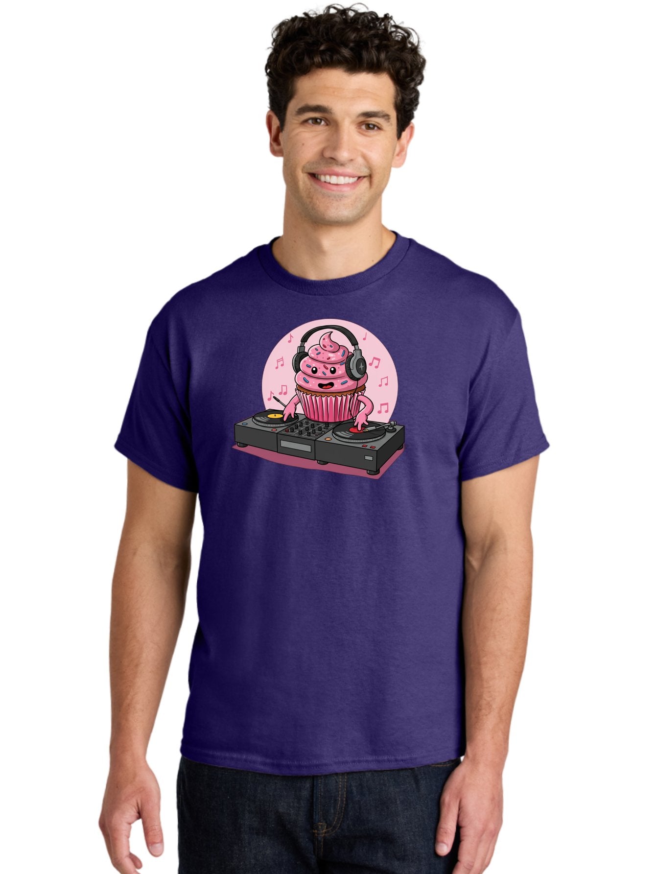 Cupcake-Dj-4 Men'S Graphic Tee, 100% Cotton, Comfortable Casual Summer Wear, Machine Washable, Vintage Camera, Old Camera, Antique Camera, Black Camera, Classic Photography, Photography Equipment, Nostalgic Device, Film Camera, Camera Art Bah854 28