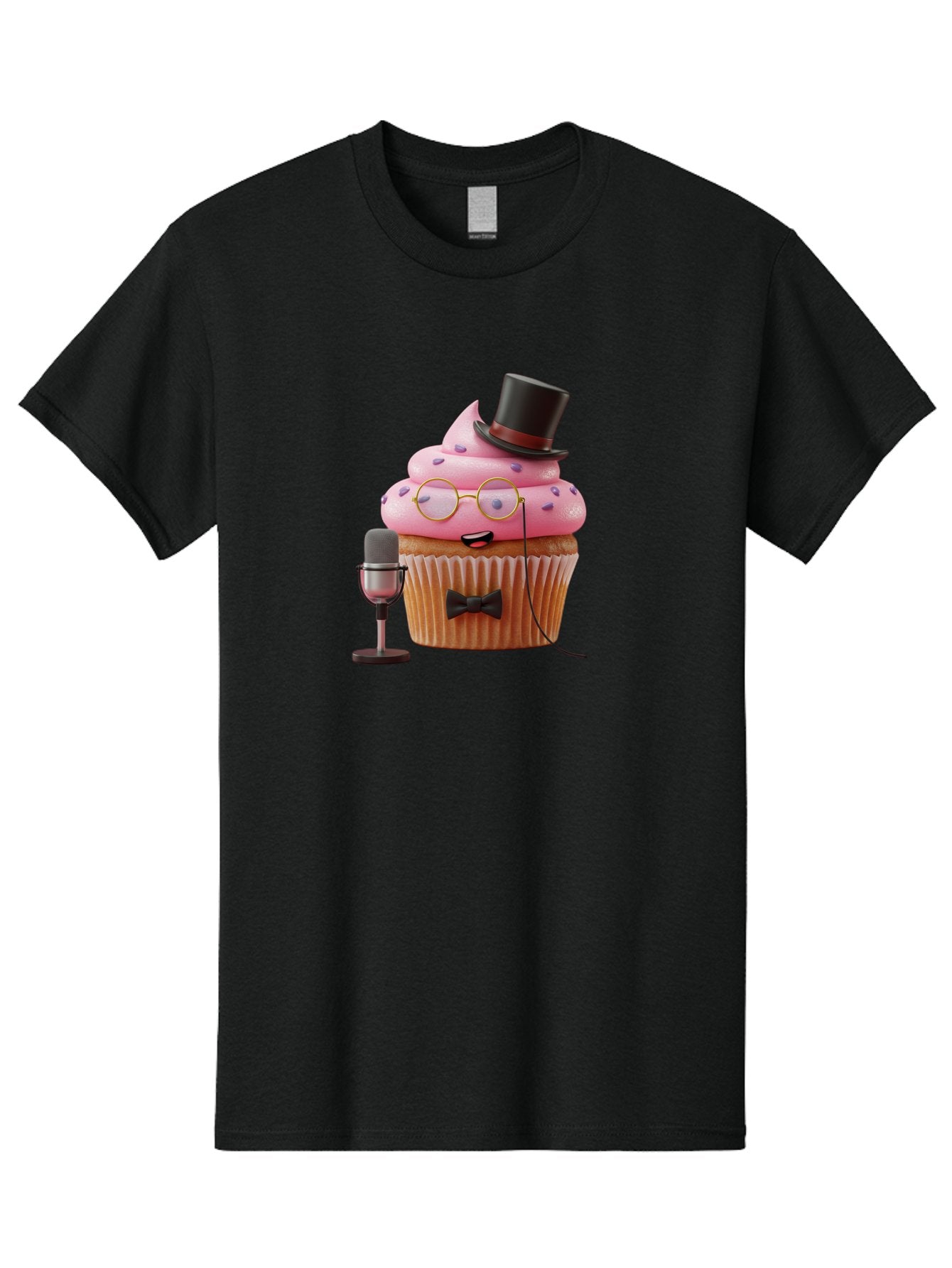 Cupcake-Dj-6 Men'S Graphic Tee, 100% Cotton, Comfortable Casual Summer Wear, Machine Washable, Vintage Camera, Old Camera, Antique Camera, Black Camera, Classic Photography, Photography Equipment, Nostalgic Device, Film Camera, Camera Art Bah856 15