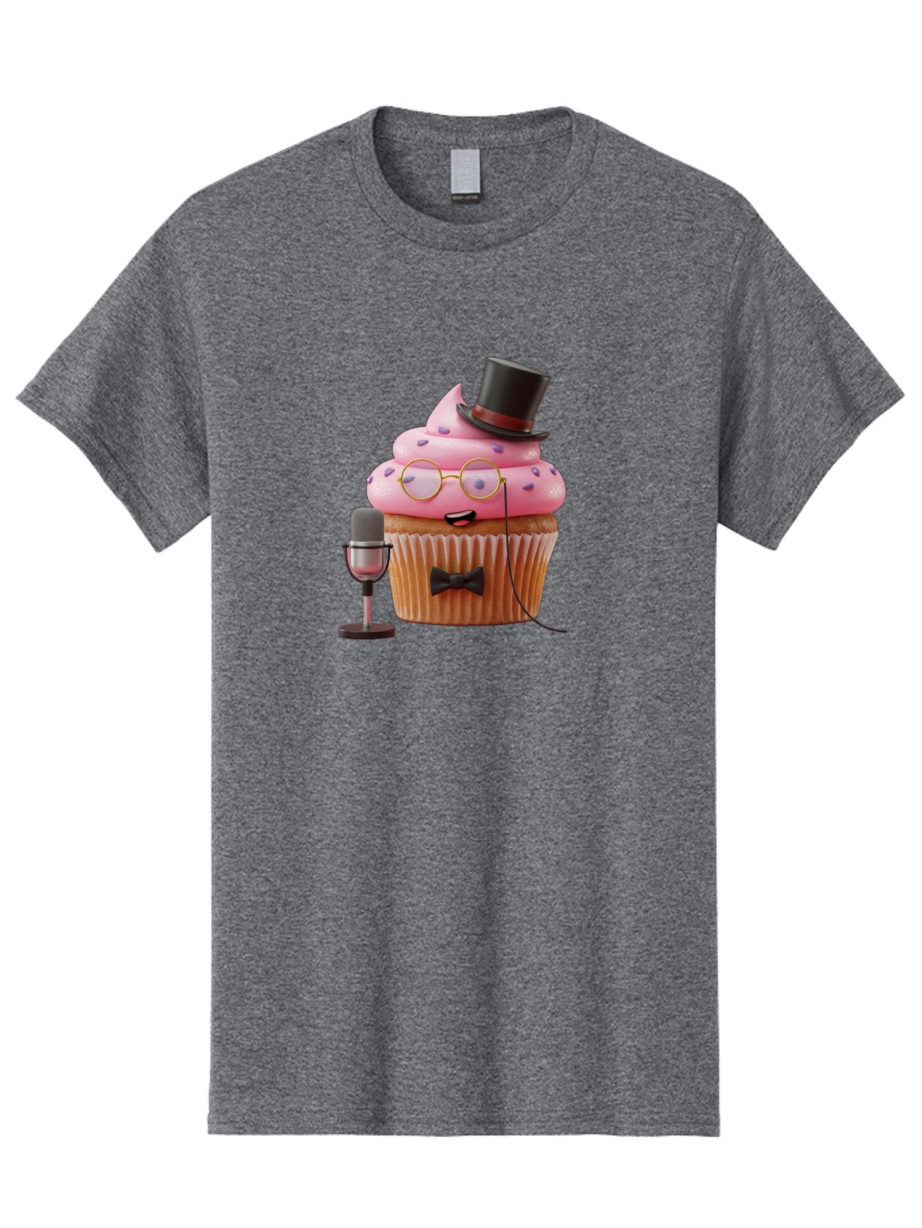 Cupcake-Dj-6 Men'S Graphic Tee, 100% Cotton, Comfortable Casual Summer Wear, Machine Washable, Vintage Camera, Old Camera, Antique Camera, Black Camera, Classic Photography, Photography Equipment, Nostalgic Device, Film Camera, Camera Art Bah856 5