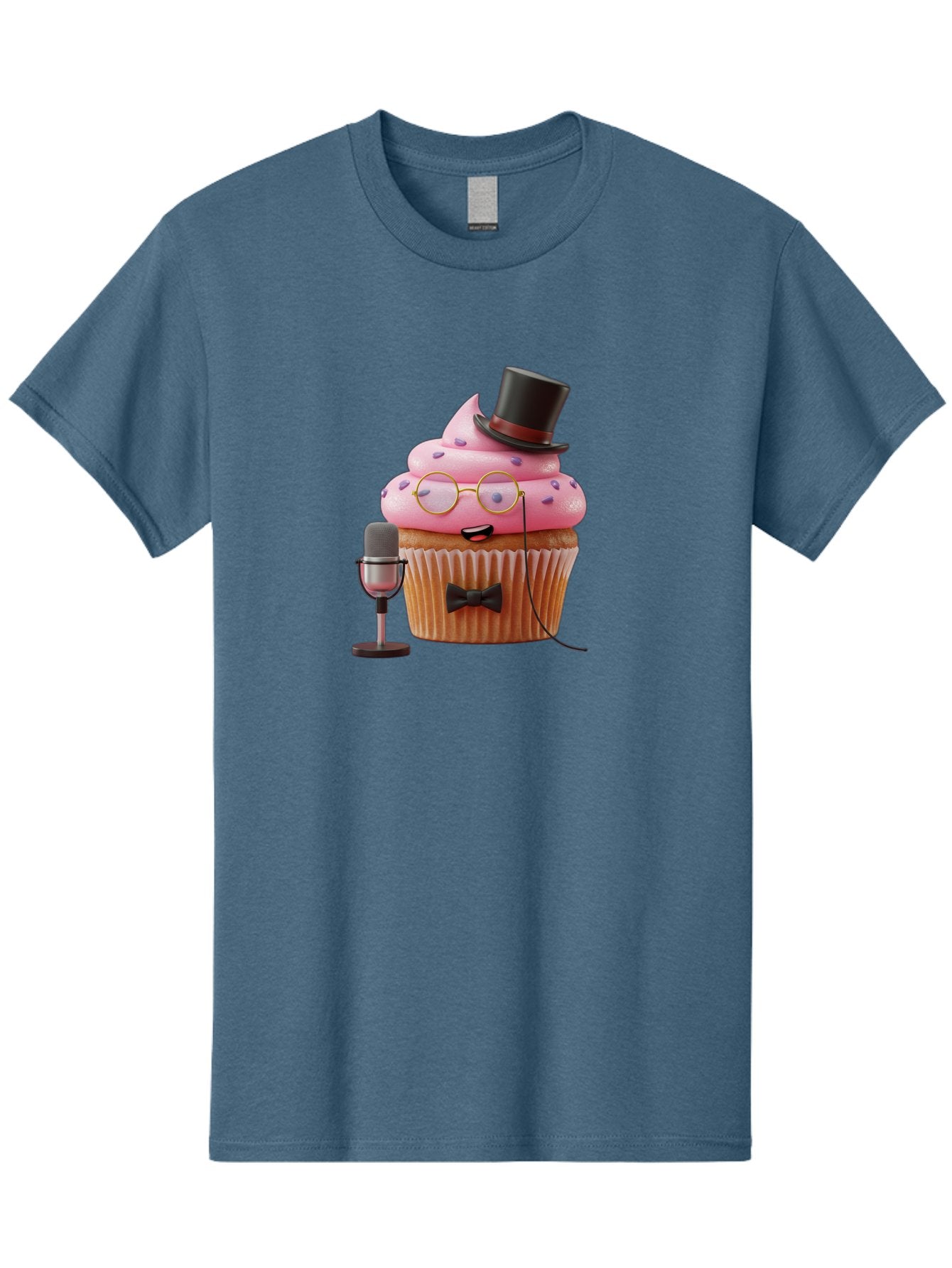 Cupcake-Dj-6 Men'S Graphic Tee, 100% Cotton, Comfortable Casual Summer Wear, Machine Washable, Vintage Camera, Old Camera, Antique Camera, Black Camera, Classic Photography, Photography Equipment, Nostalgic Device, Film Camera, Camera Art Bah856 4