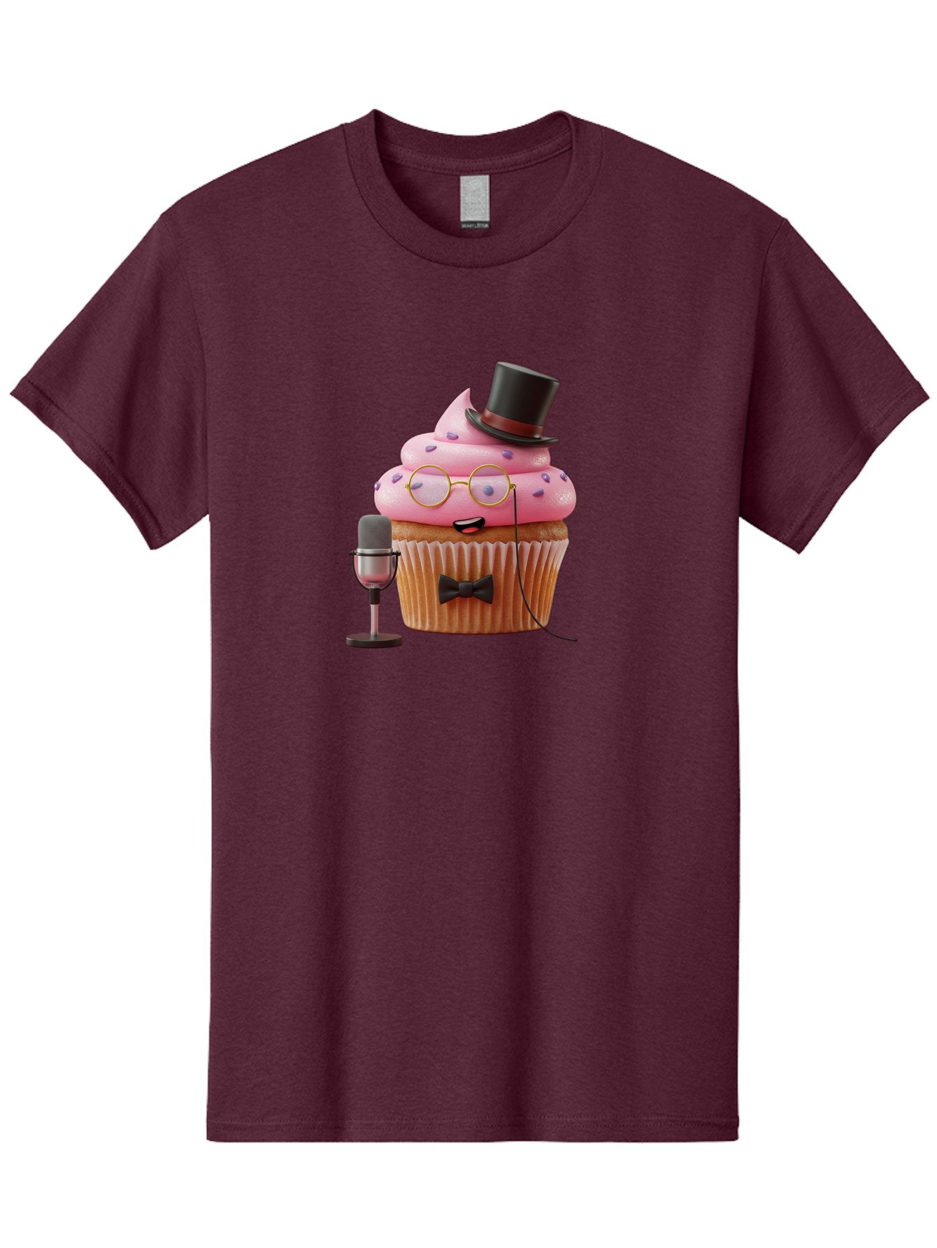 Cupcake-Dj-6 Men'S Graphic Tee, 100% Cotton, Comfortable Casual Summer Wear, Machine Washable, Vintage Camera, Old Camera, Antique Camera, Black Camera, Classic Photography, Photography Equipment, Nostalgic Device, Film Camera, Camera Art Bah856 11