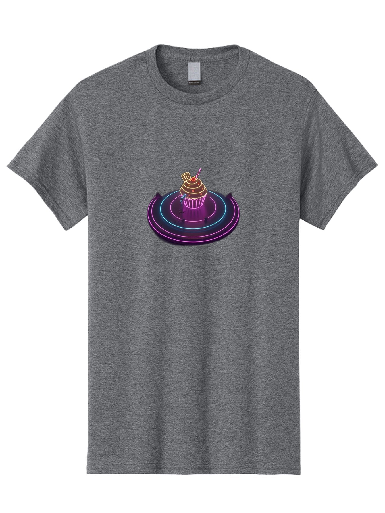 Cupcake-Futurism Men'S Graphic Tee, 100% Cotton, Comfortable Casual Summer Wear, Machine Washable, Vintage Camera, Old Camera, Antique Camera, Black Camera, Classic Photography, Photography Equipment, Nostalgic Device, Film Camera, Camera Art Bah858