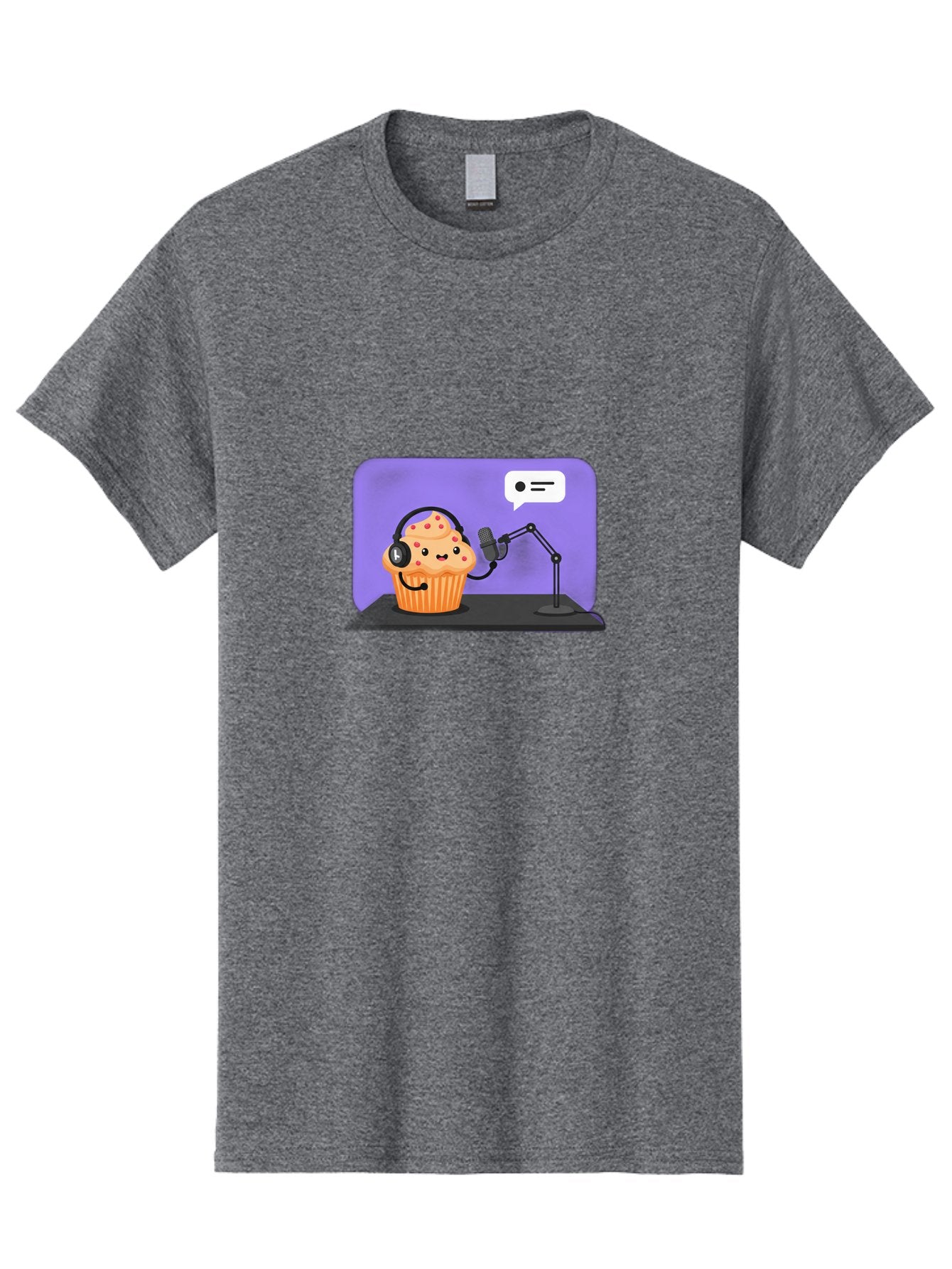 Cupcake-Podcast Men'S Graphic Tee, 100% Cotton, Comfortable Casual Summer Wear, Machine Washable, Vintage Camera, Old Camera, Antique Camera, Black Camera, Classic Photography, Photography Equipment, Nostalgic Device, Film Camera, Camera Art Bah862 3