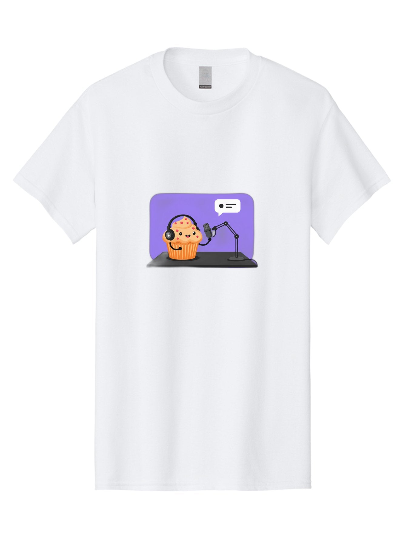 Cupcake-Podcast Men'S Graphic Tee, 100% Cotton, Comfortable Casual Summer Wear, Machine Washable, Vintage Camera, Old Camera, Antique Camera, Black Camera, Classic Photography, Photography Equipment, Nostalgic Device, Film Camera, Camera Art Bah862 14