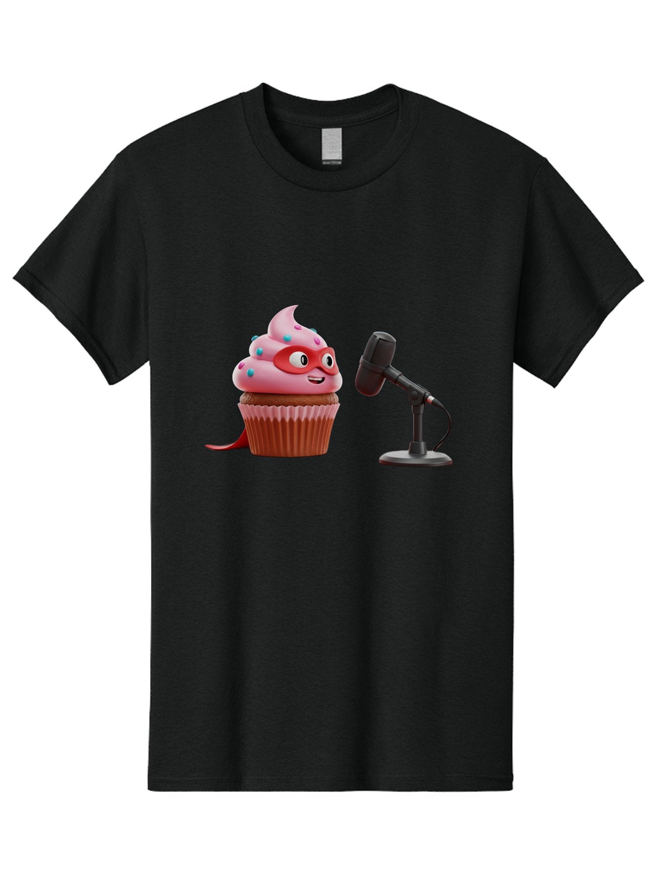 Cupcake-Superhero Men'S Graphic Tee, 100% Cotton, Comfortable Casual Summer Wear, Machine Washable, Vintage Camera, Old Camera, Antique Camera, Black Camera, Classic Photography, Photography Equipment, Nostalgic Device, Film Camera, Camera Art Bah864 15