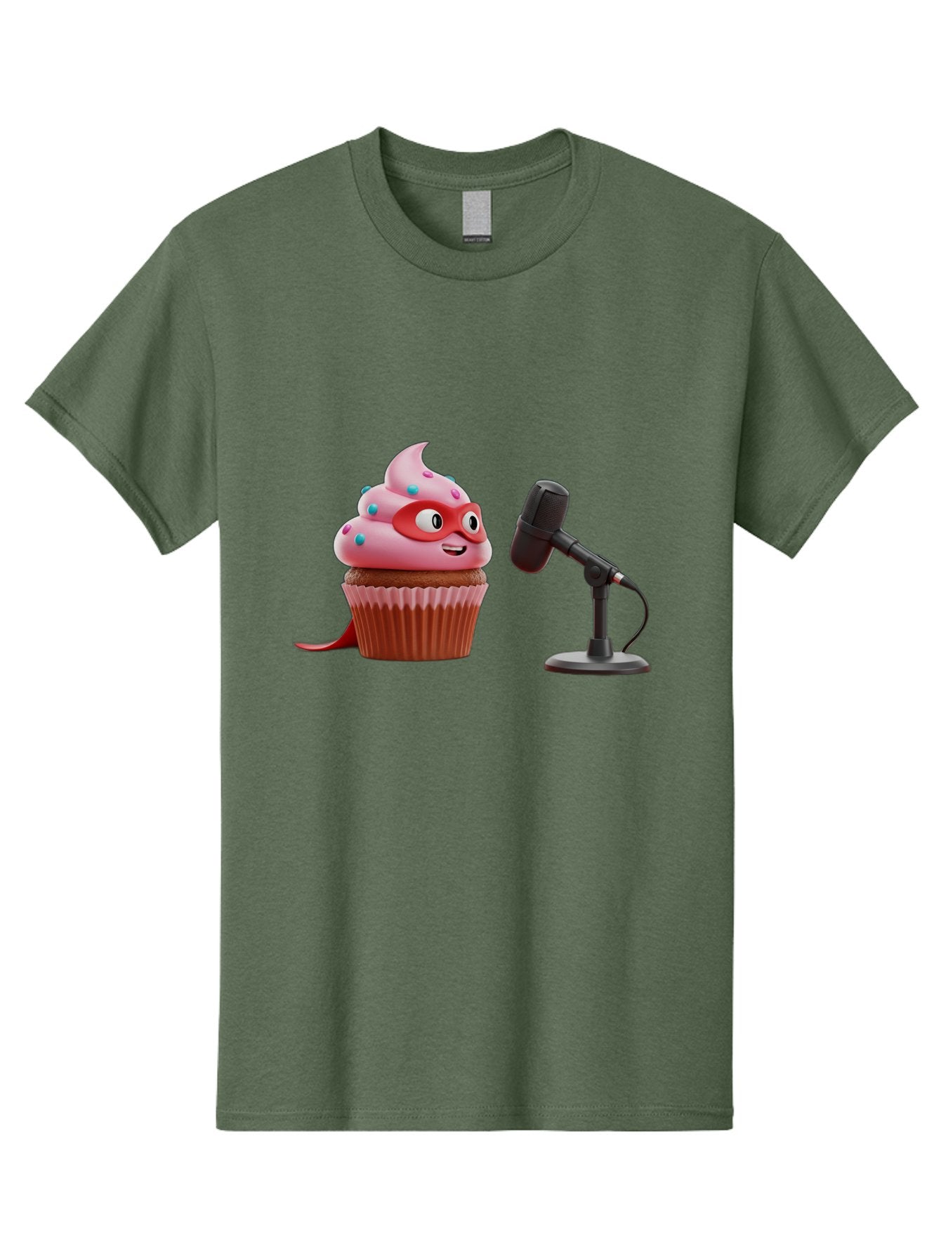 Cupcake-Superhero Men'S Graphic Tee, 100% Cotton, Comfortable Casual Summer Wear, Machine Washable, Vintage Camera, Old Camera, Antique Camera, Black Camera, Classic Photography, Photography Equipment, Nostalgic Device, Film Camera, Camera Art Bah864 5