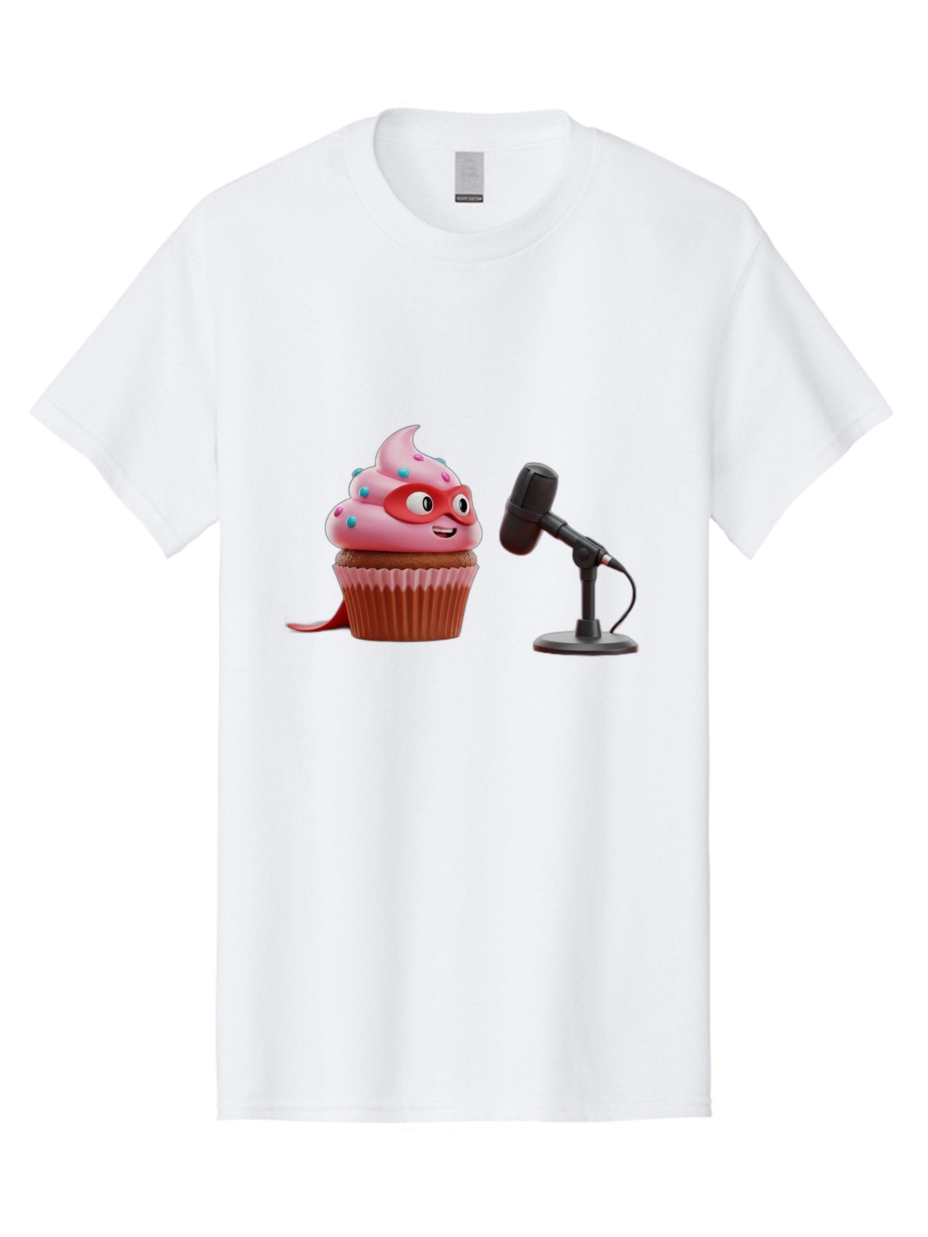 Cupcake-Superhero Men'S Graphic Tee, 100% Cotton, Comfortable Casual Summer Wear, Machine Washable, Vintage Camera, Old Camera, Antique Camera, Black Camera, Classic Photography, Photography Equipment, Nostalgic Device, Film Camera, Camera Art Bah864 9