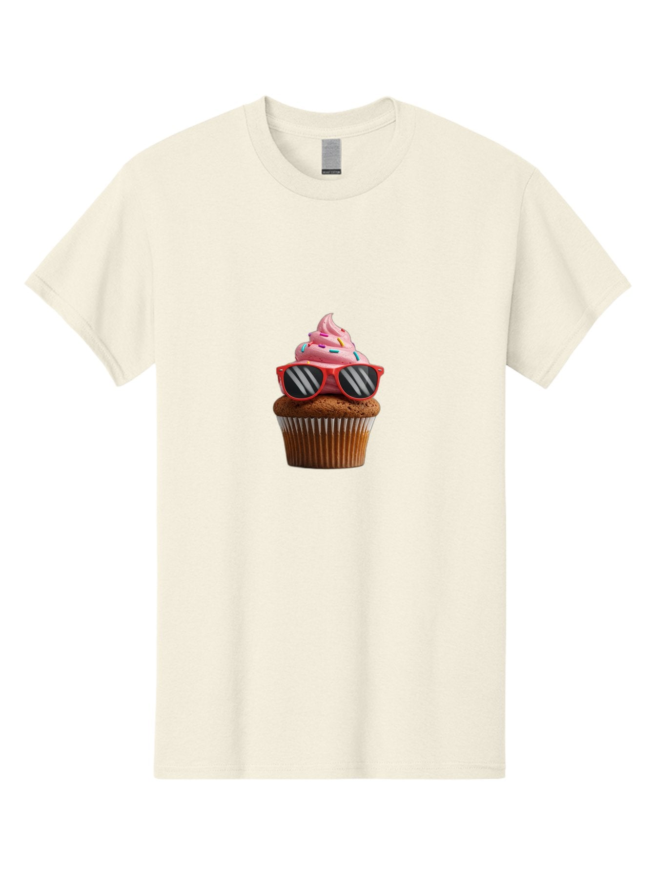Cupcake-Wearing-Sunglasses Men'S Graphic Tee, 100% Cotton, Comfortable Casual Summer Wear, Machine Washable, Vintage Camera, Old Camera, Antique Camera, Black Camera, Classic Photography, Photography Equipment, Nostalgic Device, Film Camera, Bah865 15