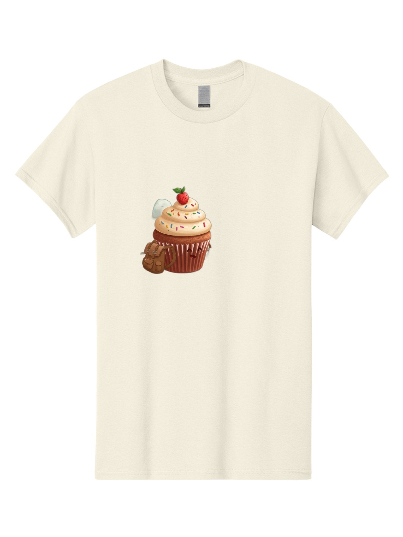 Cupcake-With-Backpack Men'S Graphic Tee, 100% Cotton, Comfortable Casual Summer Wear, Machine Washable, Vintage Camera, Old Camera, Antique Camera, Black Camera, Classic Photography, Photography Equipment, Nostalgic Device, Film Camera, Bah866 7