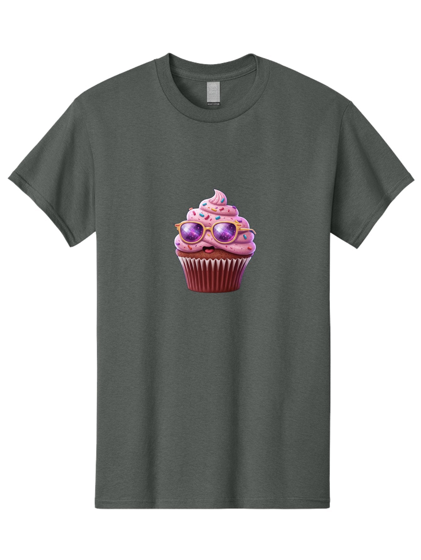 Cupcake-With-Sunglasses-1 Men'S Graphic Tee, 100% Cotton, Comfortable Casual Summer Wear, Machine Washable, Vintage Camera, Old Camera, Antique Camera, Black Camera, Classic Photography, Photography Equipment, Nostalgic Device, Film Camera, Bah872 14