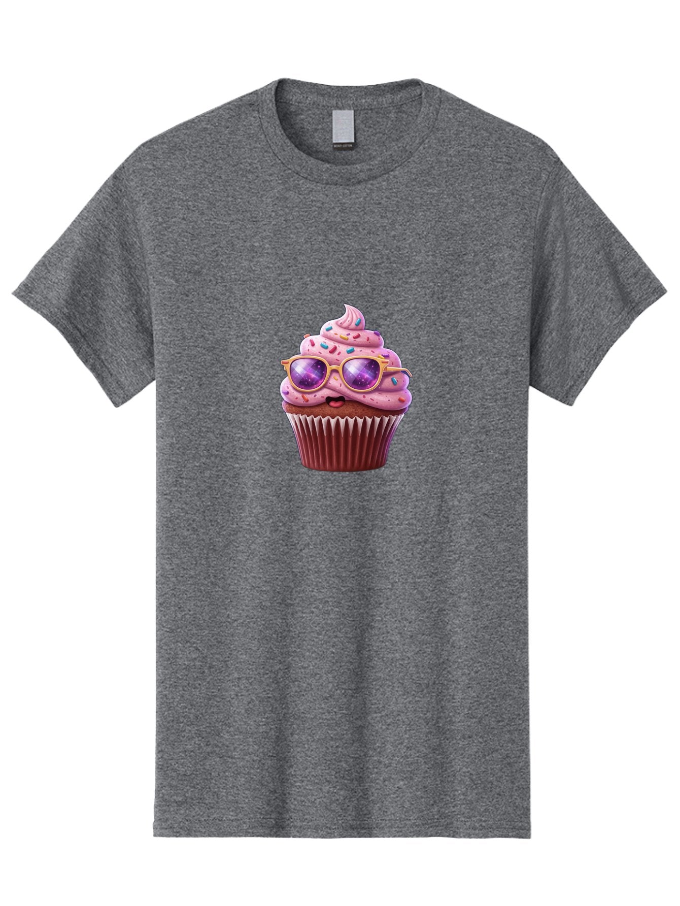 Cupcake-With-Sunglasses-1 Men'S Graphic Tee, 100% Cotton, Comfortable Casual Summer Wear, Machine Washable, Vintage Camera, Old Camera, Antique Camera, Black Camera, Classic Photography, Photography Equipment, Nostalgic Device, Film Camera, Bah872 15