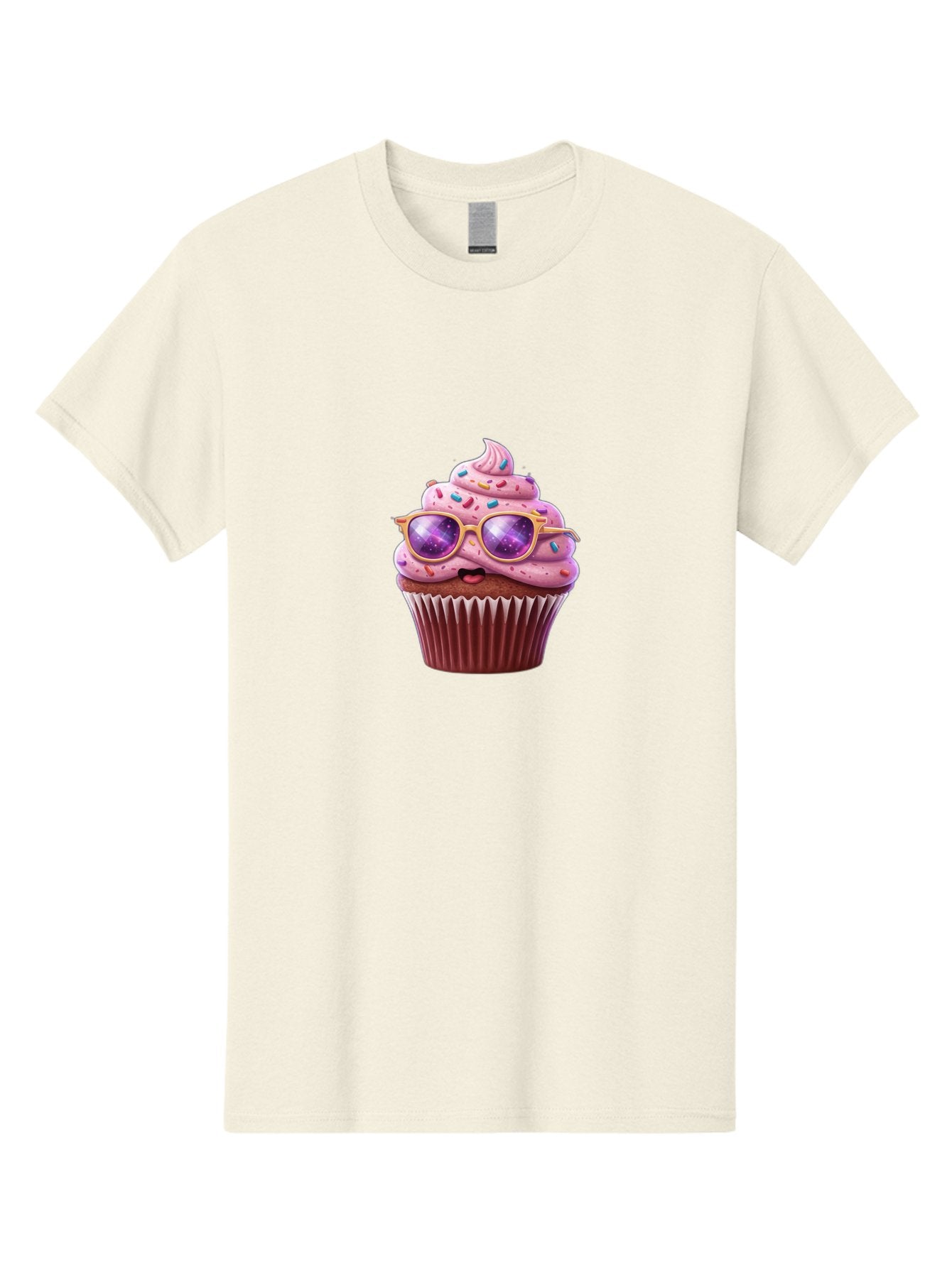 Cupcake-With-Sunglasses-1 Men'S Graphic Tee, 100% Cotton, Comfortable Casual Summer Wear, Machine Washable, Vintage Camera, Old Camera, Antique Camera, Black Camera, Classic Photography, Photography Equipment, Nostalgic Device, Film Camera, Bah872 7