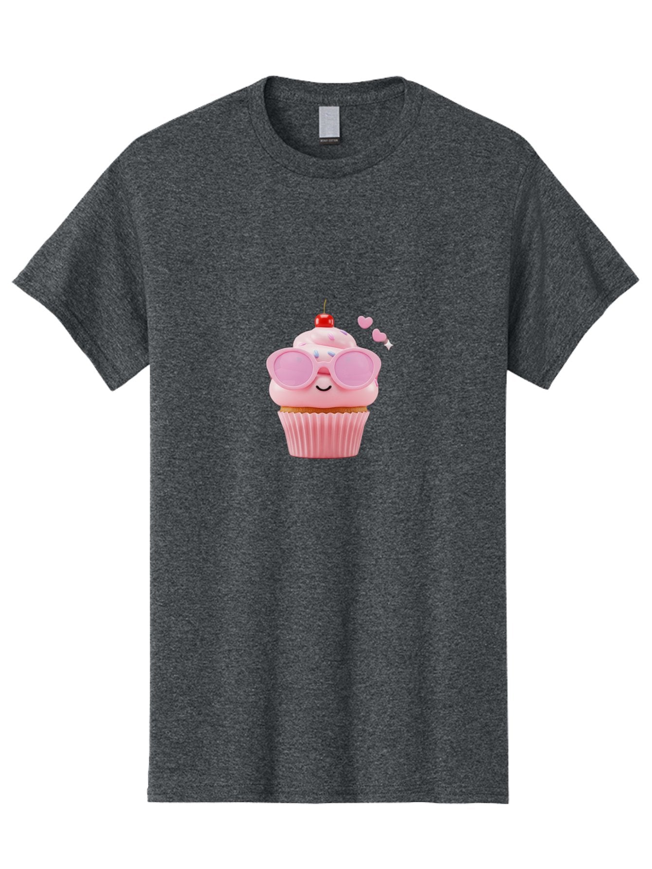 Cupcake-With-Sunglasses-2 Men'S Graphic Tee, 100% Cotton, Comfortable Casual Summer Wear, Machine Washable, Vintage Camera, Old Camera, Antique Camera, Black Camera, Classic Photography, Photography Equipment, Nostalgic Device, Film Camera, Bah873 15