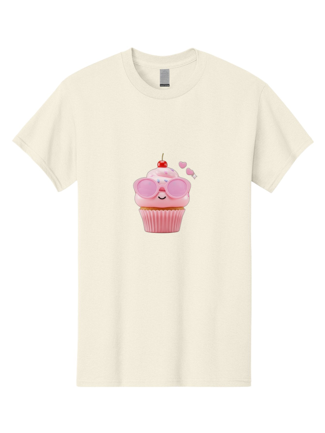Cupcake-With-Sunglasses-2 Men'S Graphic Tee, 100% Cotton, Comfortable Casual Summer Wear, Machine Washable, Vintage Camera, Old Camera, Antique Camera, Black Camera, Classic Photography, Photography Equipment, Nostalgic Device, Film Camera, Bah873 5
