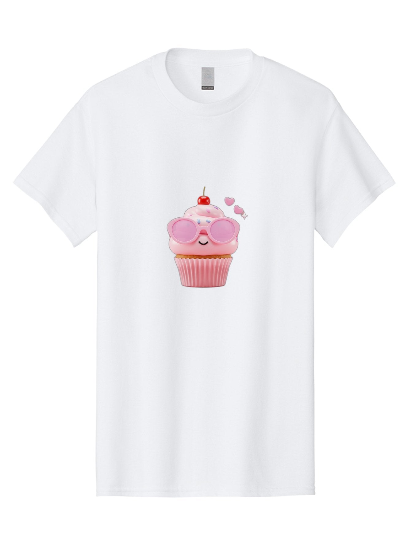 Cupcake-With-Sunglasses-2 Men'S Graphic Tee, 100% Cotton, Comfortable Casual Summer Wear, Machine Washable, Vintage Camera, Old Camera, Antique Camera, Black Camera, Classic Photography, Photography Equipment, Nostalgic Device, Film Camera, Bah873 6