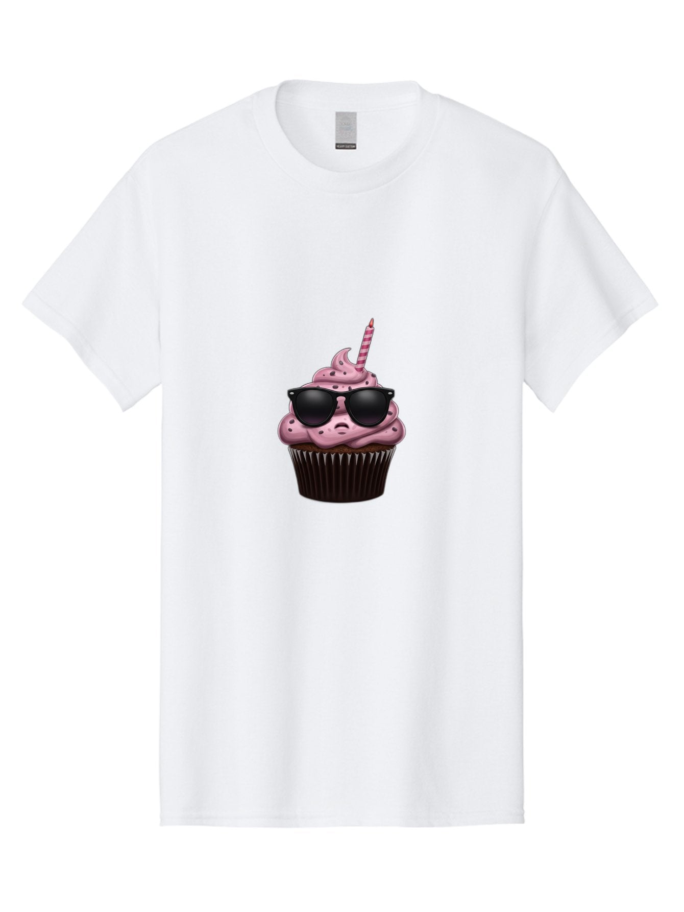 Cupcake-With-Sunglasses-3 Men'S Graphic Tee, 100% Cotton, Comfortable Casual Summer Wear, Machine Washable, Vintage Camera, Old Camera, Antique Camera, Black Camera, Classic Photography, Photography Equipment, Nostalgic Device, Film Camera, Bah874