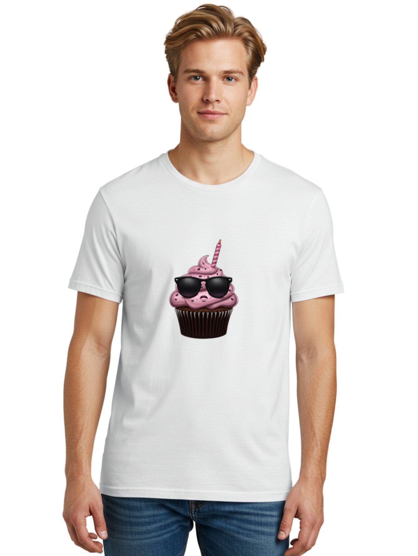 Cupcake-With-Sunglasses-3 Men'S Graphic Tee, 100% Cotton, Comfortable Casual Summer Wear, Machine Washable, Vintage Camera, Old Camera, Antique Camera, Black Camera, Classic Photography, Photography Equipment, Nostalgic Device, Film Camera, Bah874 19