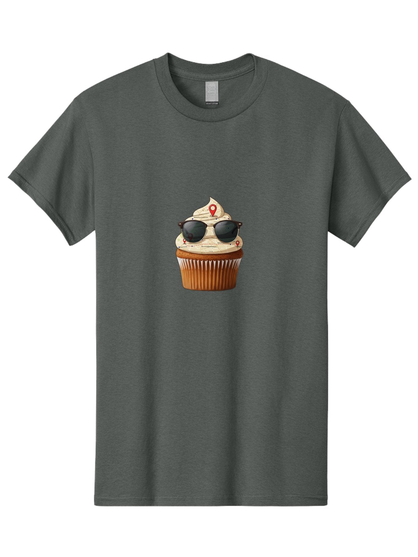 Cupcake-With-Sunglasses-6 Men'S Graphic Tee, 100% Cotton, Comfortable Casual Summer Wear, Machine Washable, Vintage Camera, Old Camera, Antique Camera, Black Camera, Classic Photography, Photography Equipment, Nostalgic Device, Film Camera, Bah877 15