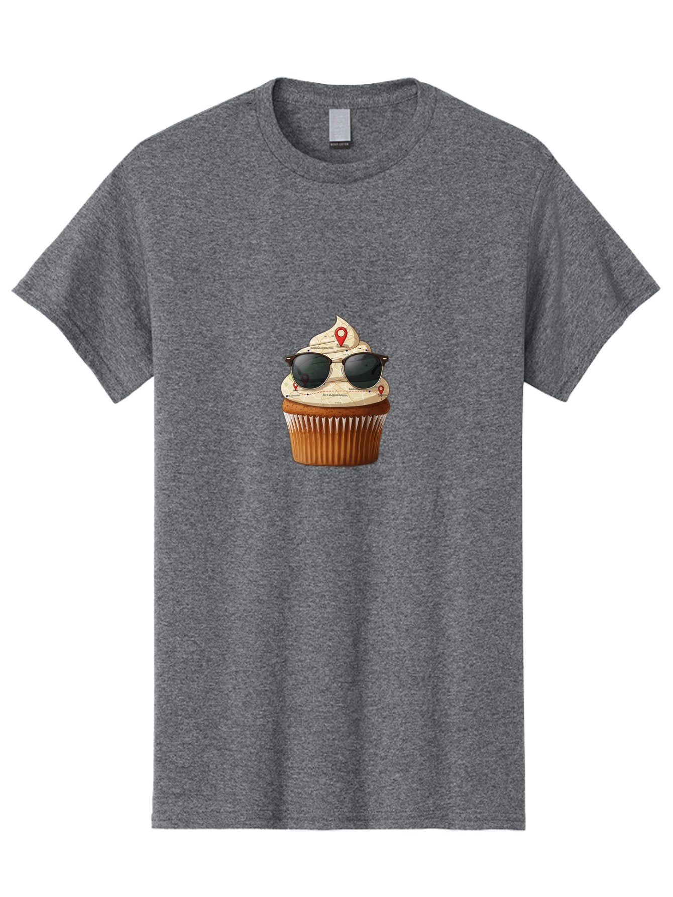 Cupcake-With-Sunglasses-6 Men'S Graphic Tee, 100% Cotton, Comfortable Casual Summer Wear, Machine Washable, Vintage Camera, Old Camera, Antique Camera, Black Camera, Classic Photography, Photography Equipment, Nostalgic Device, Film Camera, Bah877 14