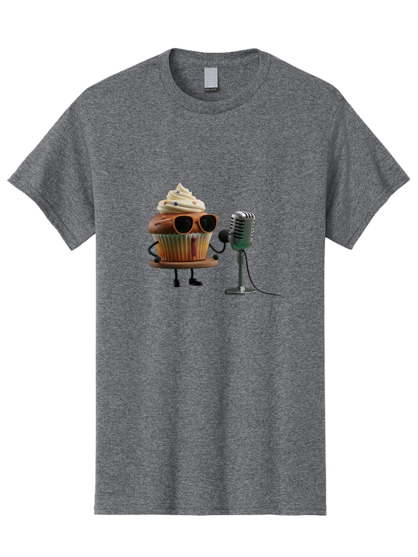 Cupcake-With-Sunglasses Men'S Graphic Tee, 100% Cotton, Comfortable Casual Summer Wear, Machine Washable, Vintage Camera, Old Camera, Antique Camera, Black Camera, Classic Photography, Photography Equipment, Nostalgic Device, Film Camera, Bah878 6