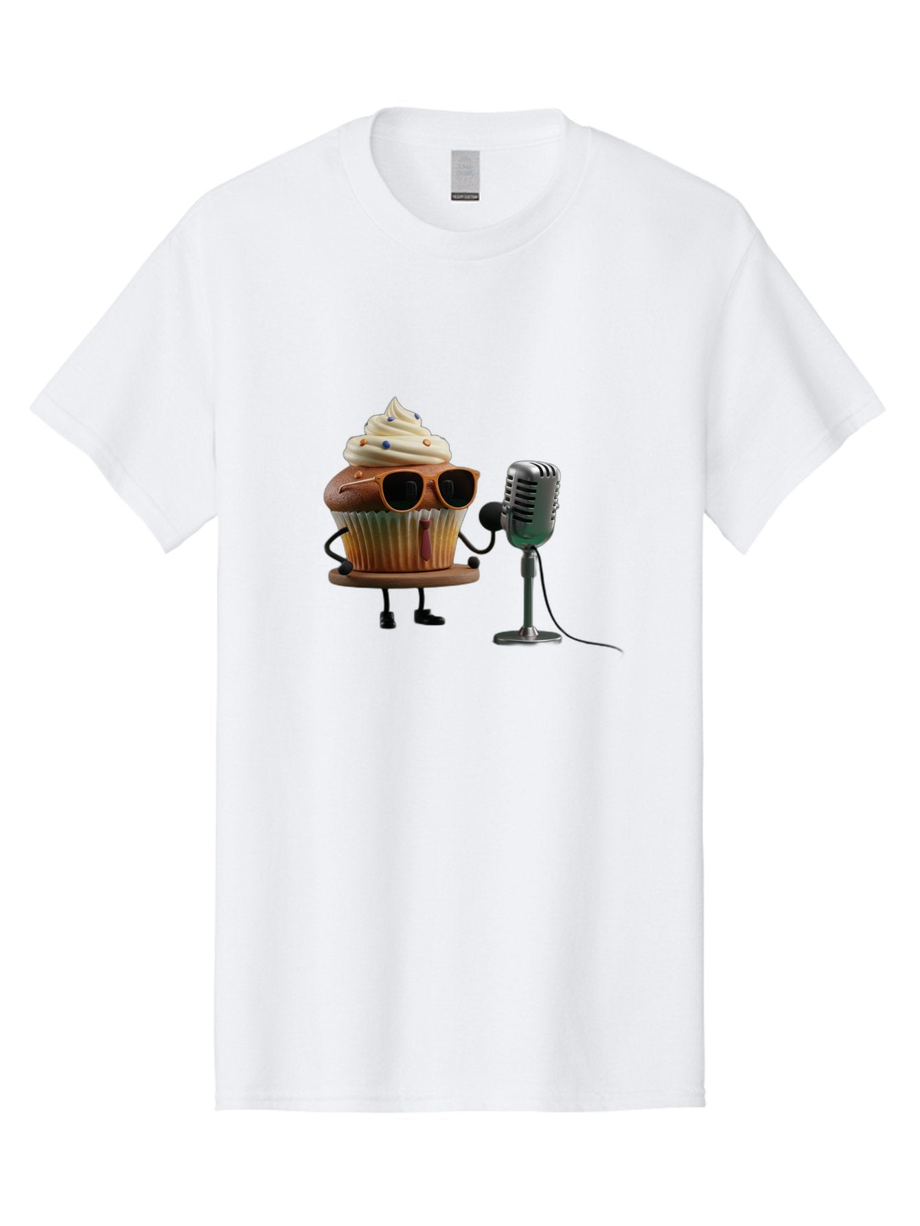 Cupcake-With-Sunglasses Men'S Graphic Tee, 100% Cotton, Comfortable Casual Summer Wear, Machine Washable, Vintage Camera, Old Camera, Antique Camera, Black Camera, Classic Photography, Photography Equipment, Nostalgic Device, Film Camera, Bah878 4