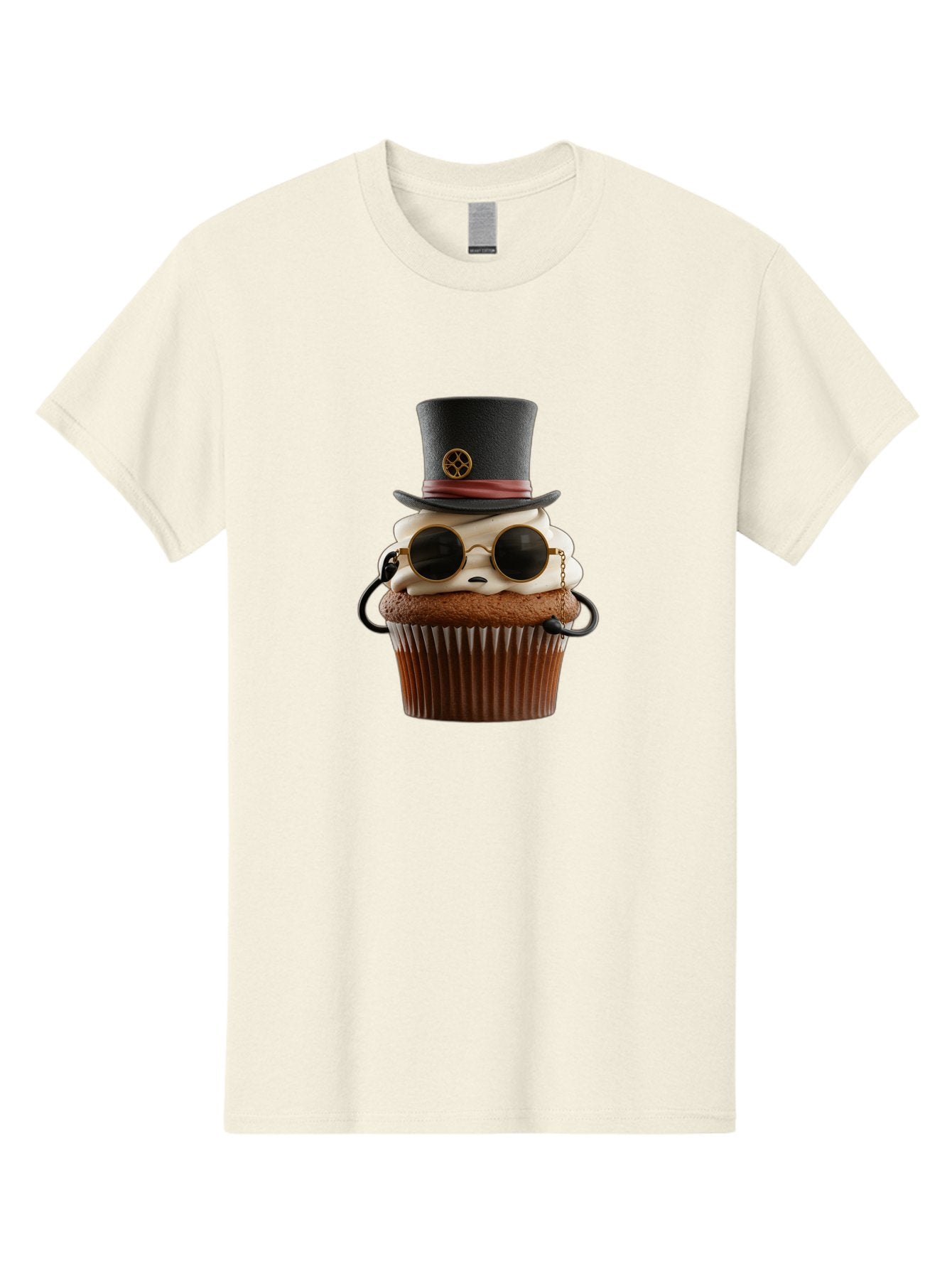 Cupcake-With-Top-Hat-And-Sunglasses Men'S Graphic Tee, 100% Cotton, Comfortable Casual Summer Wear, Machine Washable, Vintage Camera, Old Camera, Antique Camera, Black Camera, Classic Photography, Photography Equipment, Nostalgic Device, Bah879 11