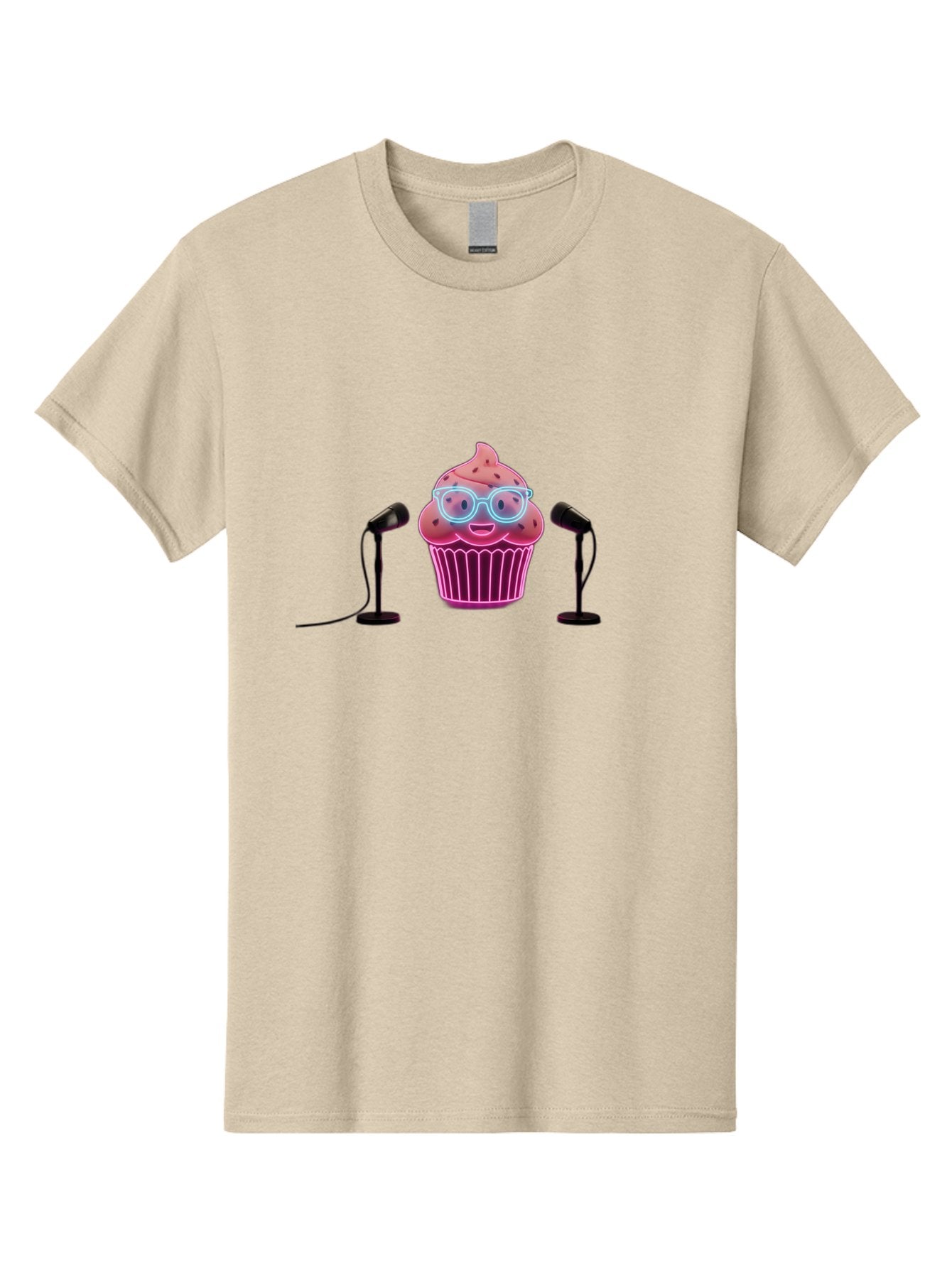 Cupcake Men'S Graphic Tee, 100% Cotton, Comfortable Casual Summer Wear, Machine Washable, Vintage Camera, Old Camera, Antique Camera, Black Camera, Classic Photography, Photography Equipment, Nostalgic Device, Film Camera, Camera Art Bah881