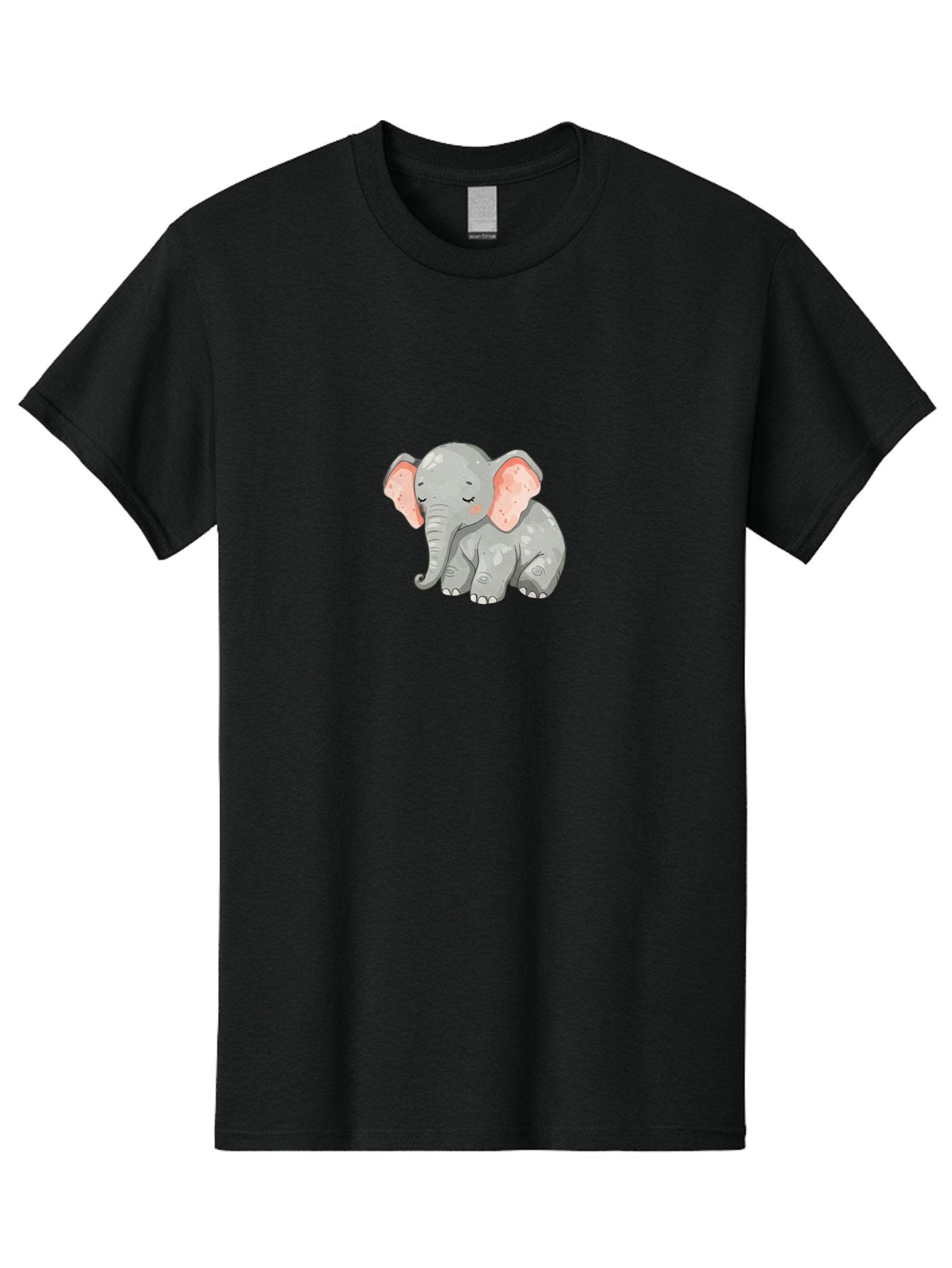 Cute-Elephant-1 Men'S Graphic Tee, 100% Cotton, Comfortable Casual Summer Wear, Machine Washable, Vintage Camera, Old Camera, Antique Camera, Black Camera, Classic Photography, Photography Equipment, Nostalgic Device, Film Camera, Camera Art Bah884 5