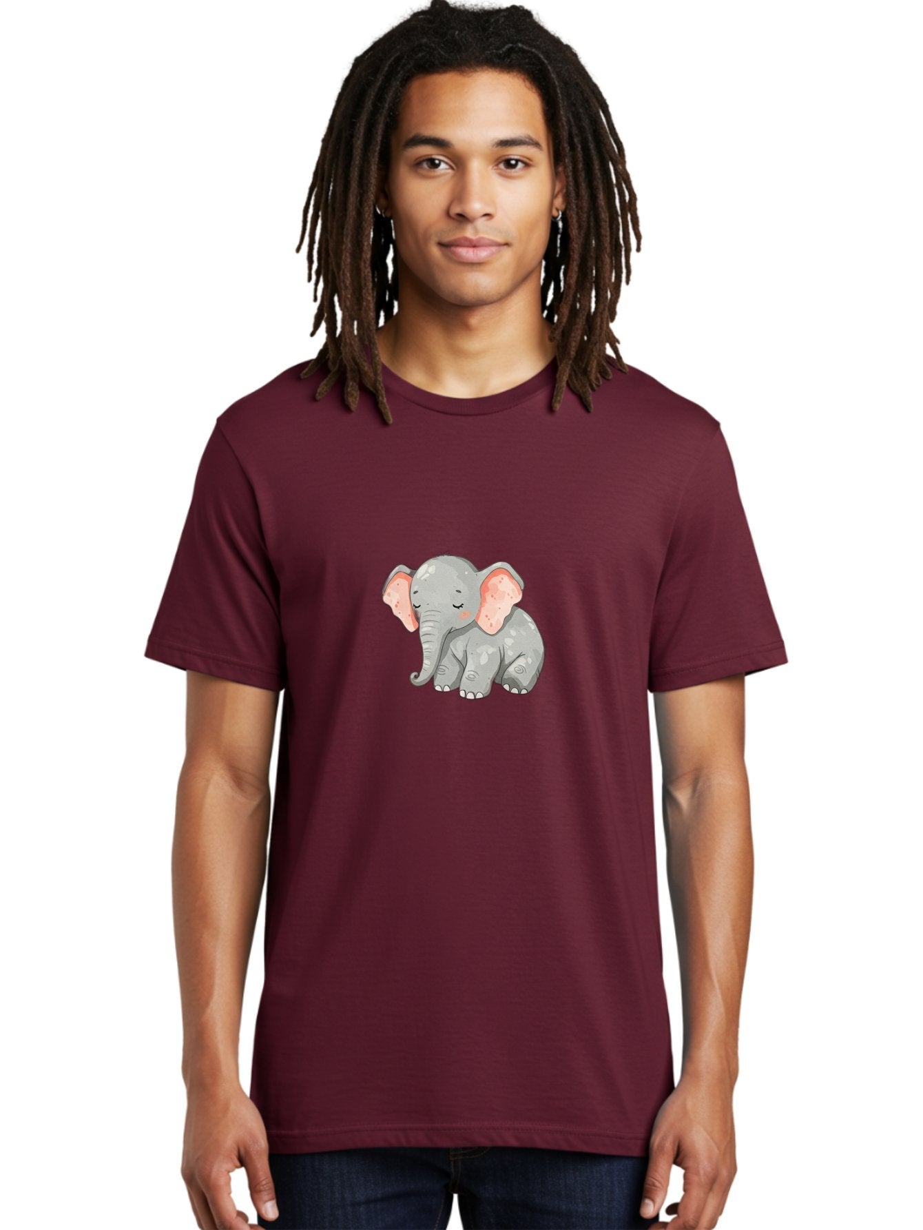 Cute-Elephant-1 Men'S Graphic Tee, 100% Cotton, Comfortable Casual Summer Wear, Machine Washable, Vintage Camera, Old Camera, Antique Camera, Black Camera, Classic Photography, Photography Equipment, Nostalgic Device, Film Camera, Camera Art Bah884 30