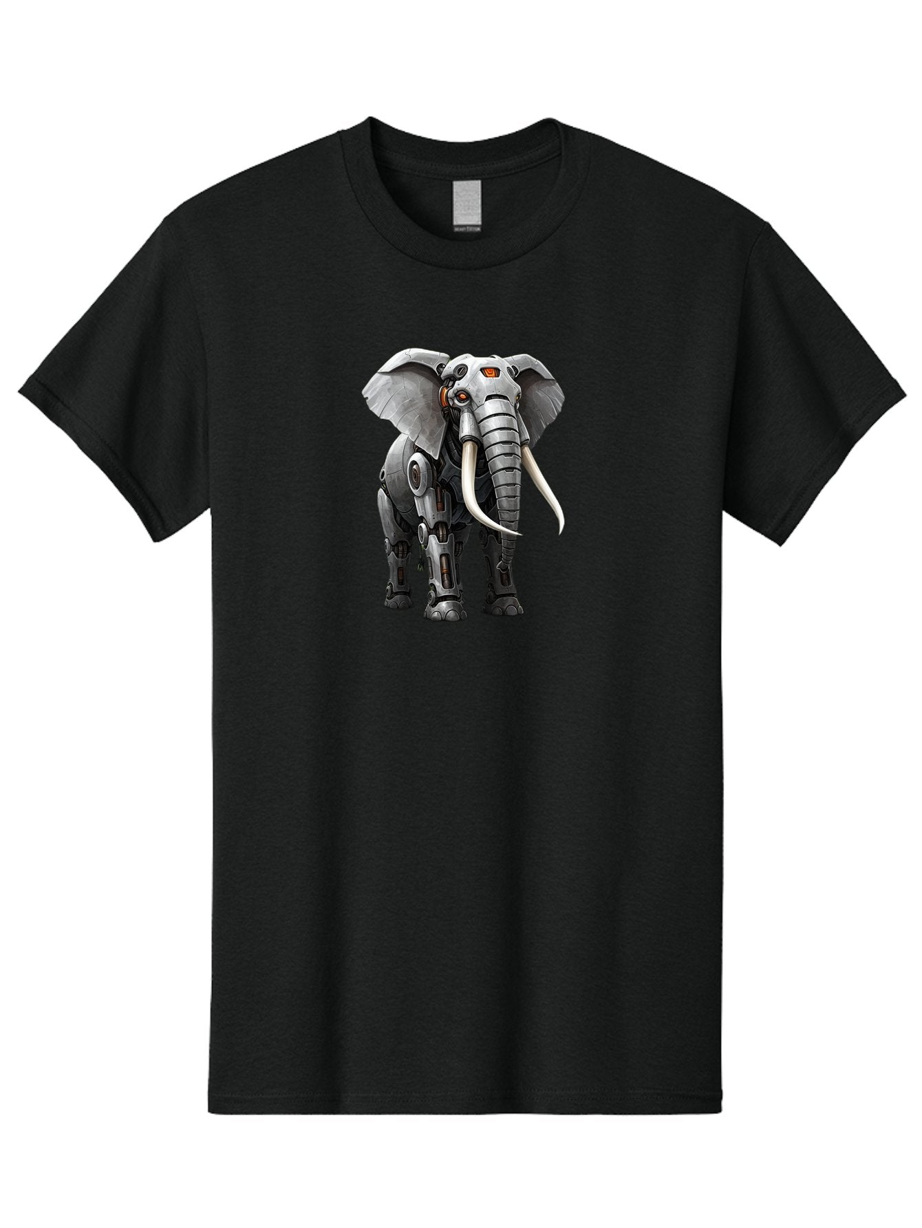 Cybernetic-Elephant Men'S Graphic Tee, 100% Cotton, Comfortable Casual Summer Wear, Machine Washable, Vintage Camera, Old Camera, Antique Camera, Black Camera, Classic Photography, Photography Equipment, Nostalgic Device, Film Camera, Bah888 9