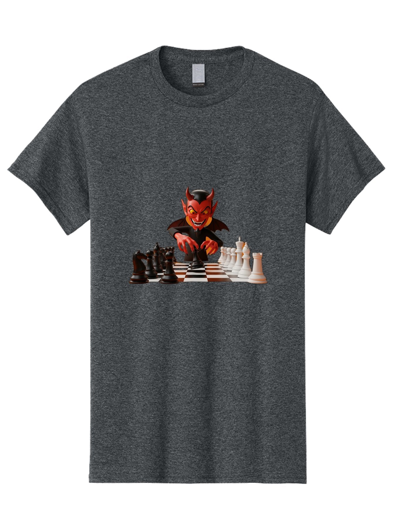 Devil-Playing-Chess Men'S Graphic Tee, 100% Cotton, Comfortable Casual Summer Wear, Machine Washable, Vintage Camera, Old Camera, Antique Camera, Black Camera, Classic Photography, Photography Equipment, Nostalgic Device, Film Camera, Bah902 13