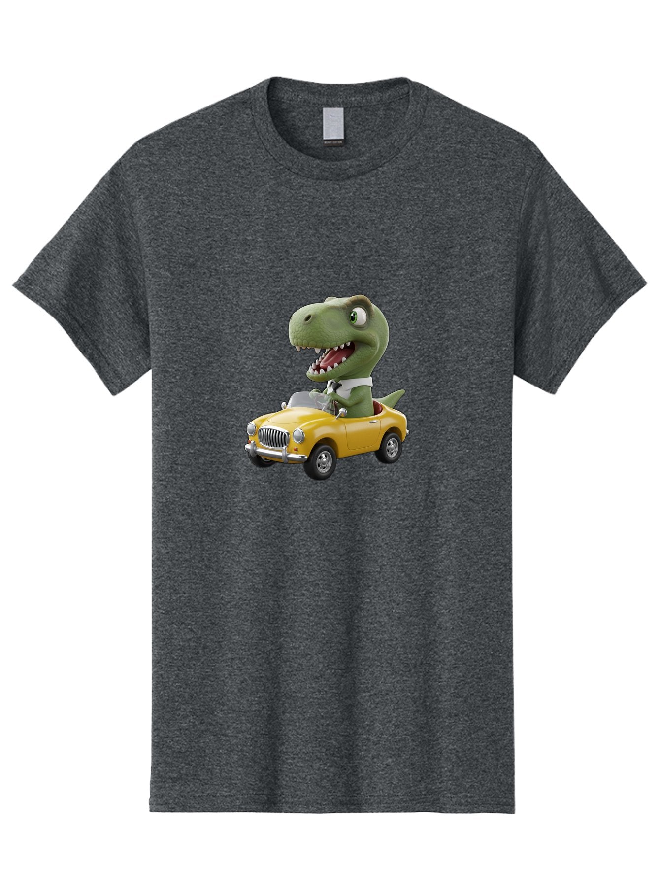 Dino-Driving-Convertible Men'S Graphic Tee, 100% Cotton, Comfortable Casual Summer Wear, Machine Washable, Vintage Camera, Old Camera, Antique Camera, Black Camera, Classic Photography, Photography Equipment, Nostalgic Device, Film Camera, Bah909 3
