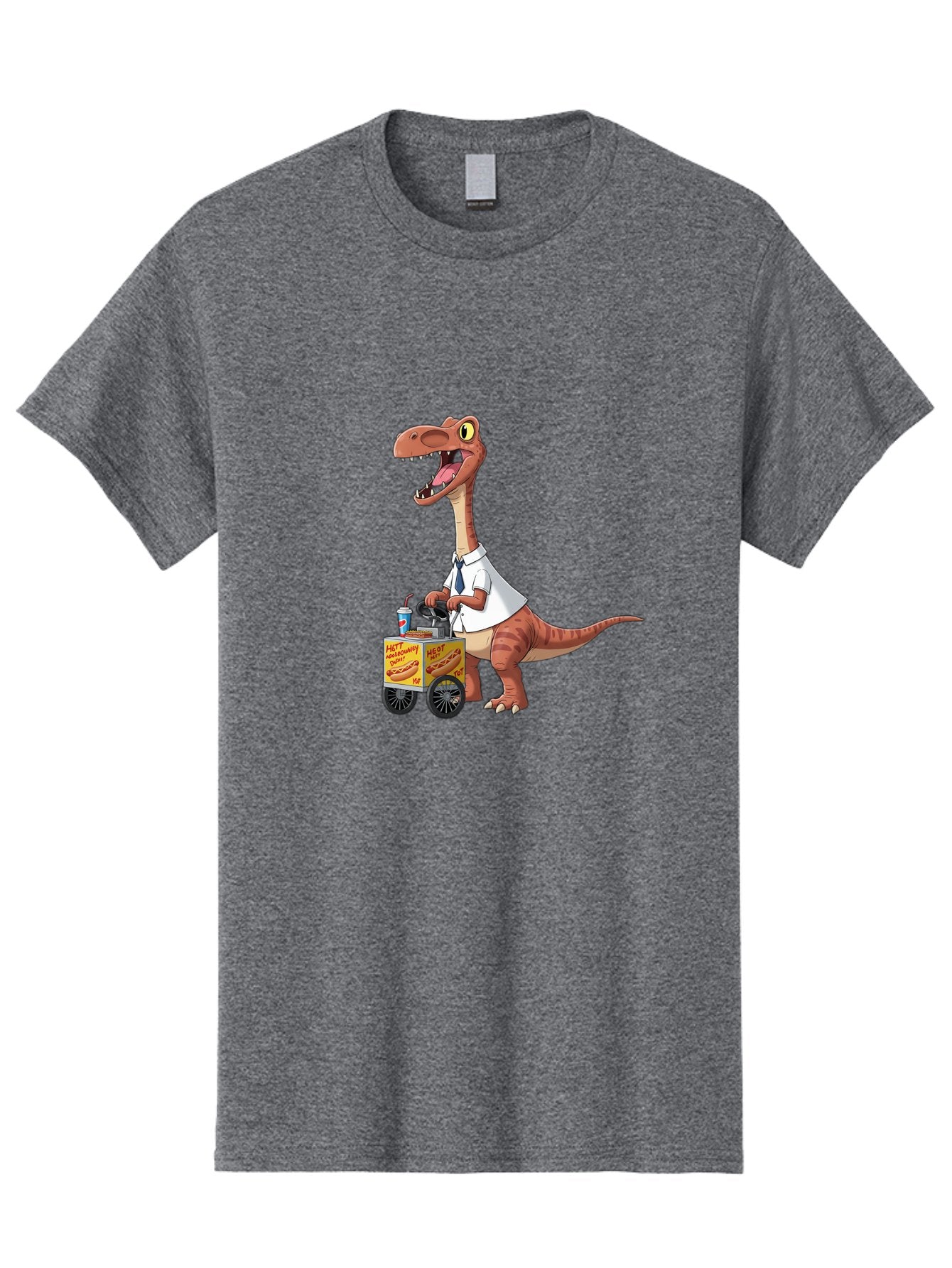 Dino-Hot-Dog-Cart Men'S Graphic Tee, 100% Cotton, Comfortable Casual Summer Wear, Machine Washable, Vintage Camera, Old Camera, Antique Camera, Black Camera, Classic Photography, Photography Equipment, Nostalgic Device, Film Camera, Camera Art Bah911 3