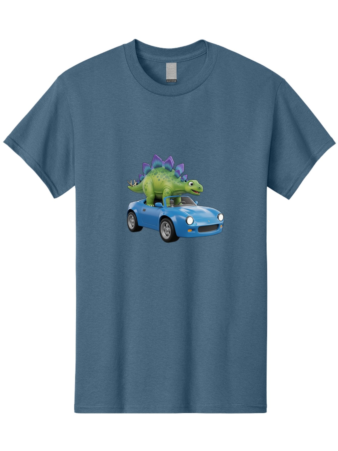 Dino-In-Blue-Car Men'S Graphic Tee, 100% Cotton, Comfortable Casual Summer Wear, Machine Washable, Vintage Camera, Old Camera, Antique Camera, Black Camera, Classic Photography, Photography Equipment, Nostalgic Device, Film Camera, Camera Art Bah914 15