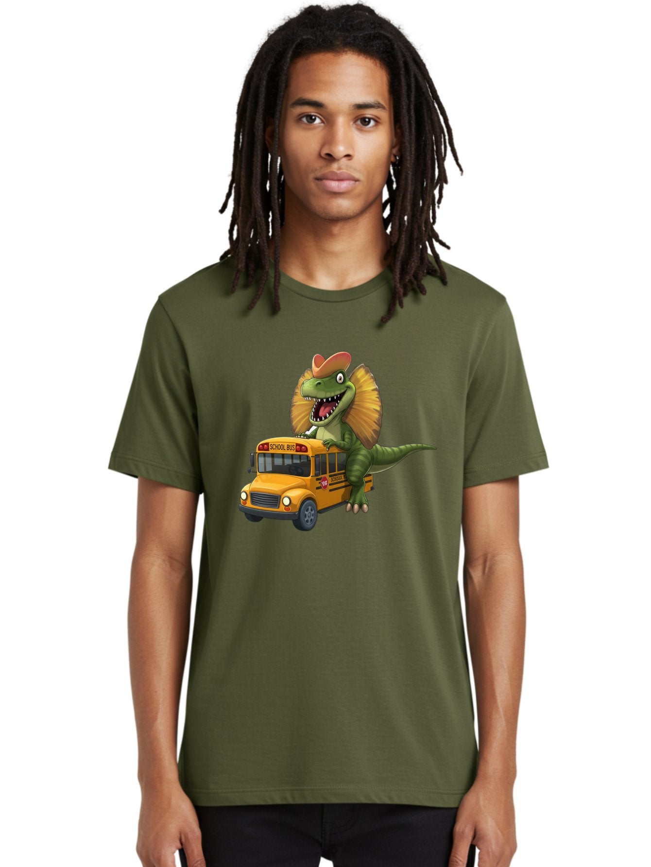 Dino-On-School-Bus Men'S Graphic Tee, 100% Cotton, Comfortable Casual Summer Wear, Machine Washable, Vintage Camera, Old Camera, Antique Camera, Black Camera, Classic Photography, Photography Equipment, Nostalgic Device, Film Camera, Bah920 16