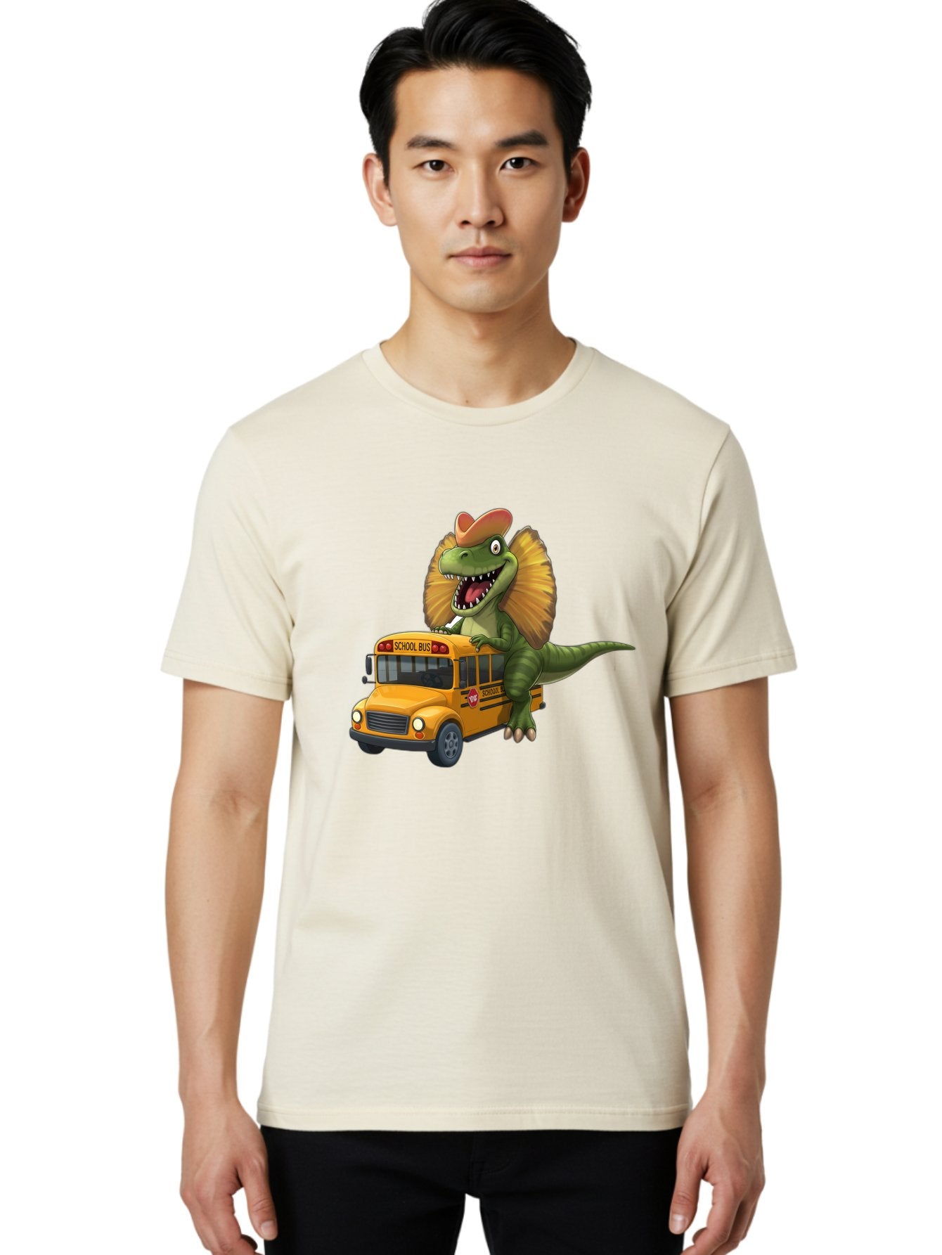 Dino-On-School-Bus Men'S Graphic Tee, 100% Cotton, Comfortable Casual Summer Wear, Machine Washable, Vintage Camera, Old Camera, Antique Camera, Black Camera, Classic Photography, Photography Equipment, Nostalgic Device, Film Camera, Bah920 17