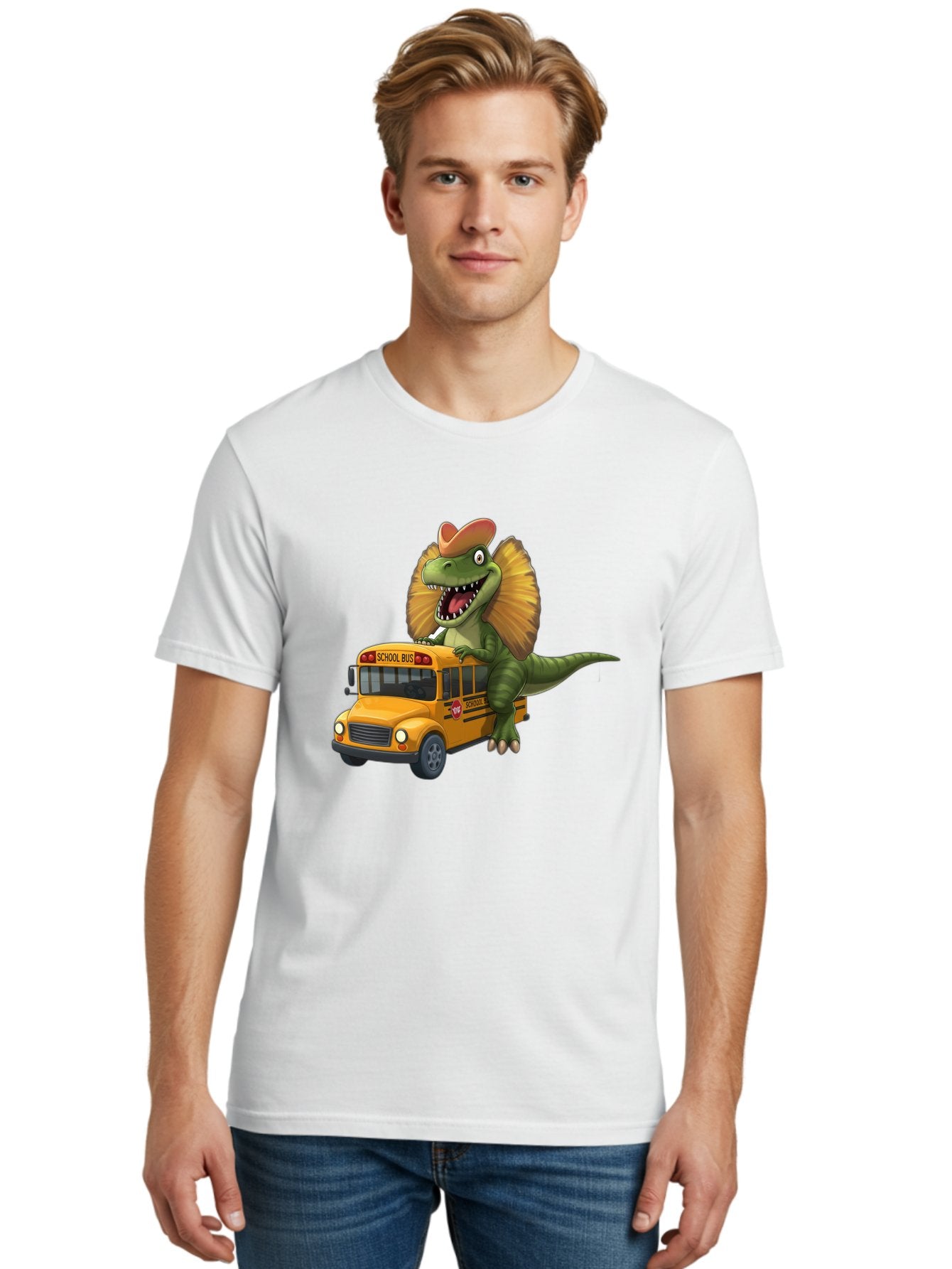 Dino-On-School-Bus Men'S Graphic Tee, 100% Cotton, Comfortable Casual Summer Wear, Machine Washable, Vintage Camera, Old Camera, Antique Camera, Black Camera, Classic Photography, Photography Equipment, Nostalgic Device, Film Camera, Bah920 18