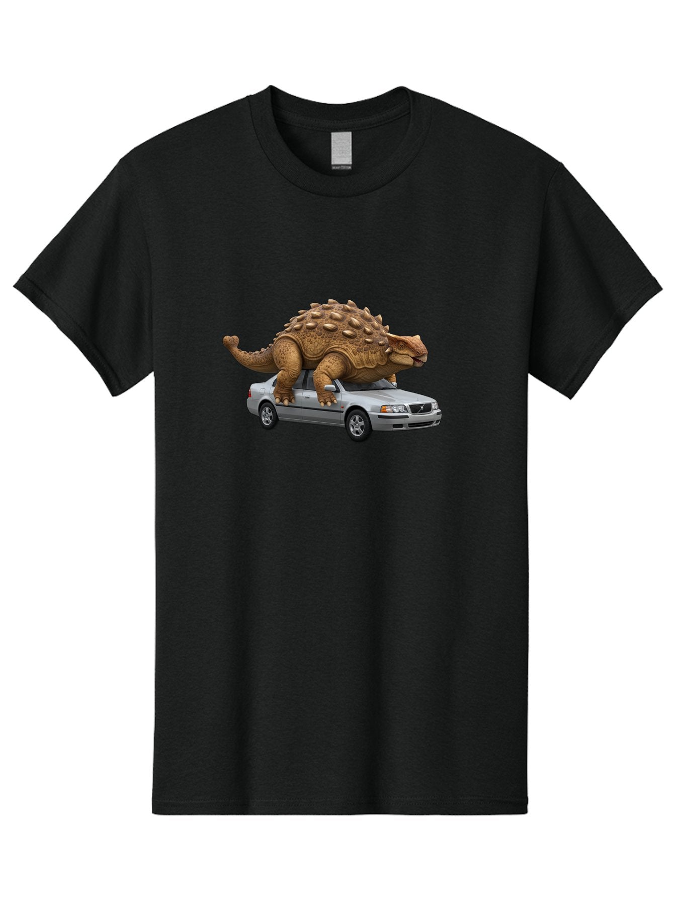 Dino-On-Volvo Men'S Graphic Tee, 100% Cotton, Comfortable Casual Summer Wear, Machine Washable, Vintage Camera, Old Camera, Antique Camera, Black Camera, Classic Photography, Photography Equipment, Nostalgic Device, Film Camera, Camera Art Bah921 14
