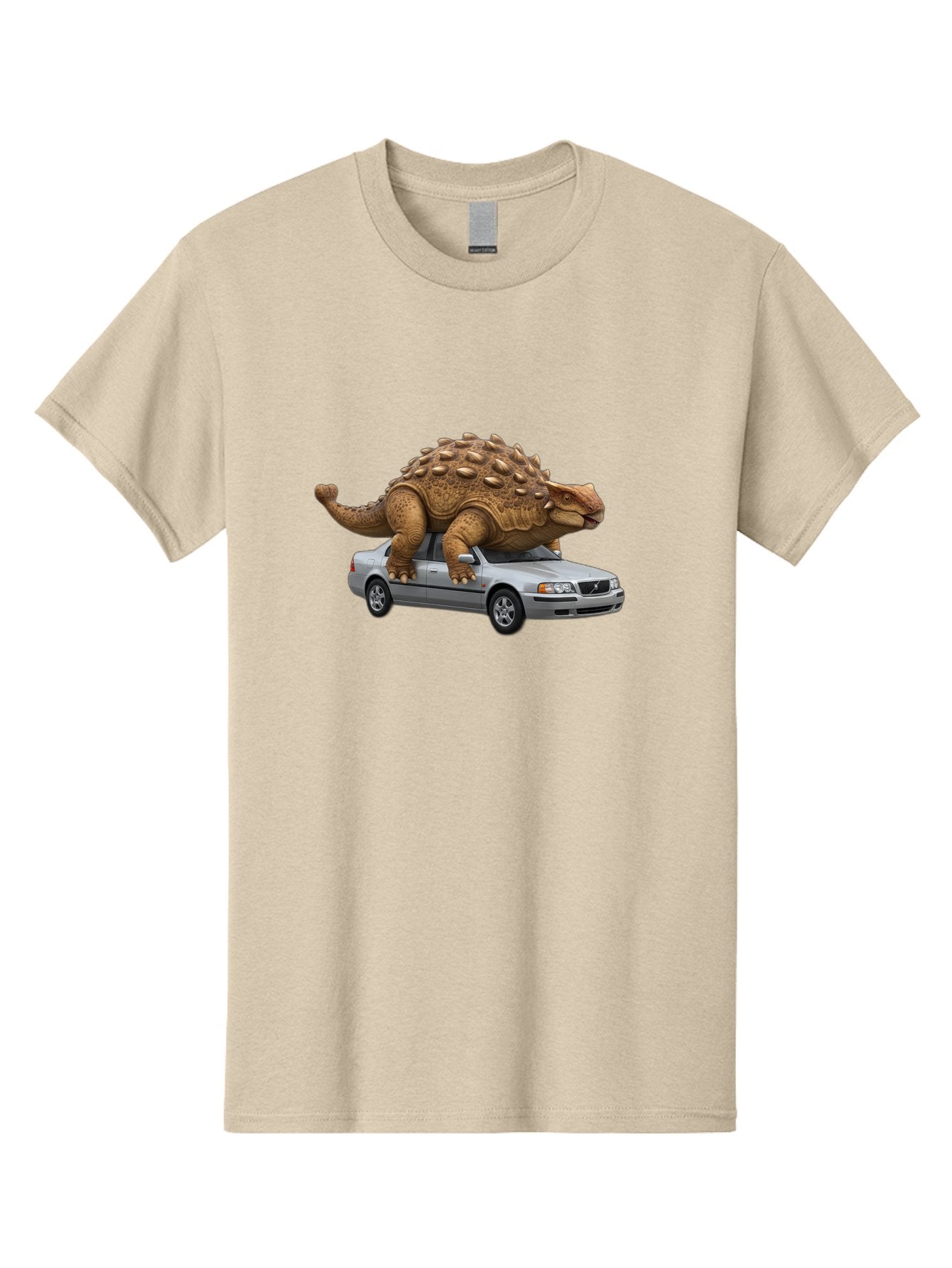 Dino-On-Volvo Men'S Graphic Tee, 100% Cotton, Comfortable Casual Summer Wear, Machine Washable, Vintage Camera, Old Camera, Antique Camera, Black Camera, Classic Photography, Photography Equipment, Nostalgic Device, Film Camera, Camera Art Bah921 6