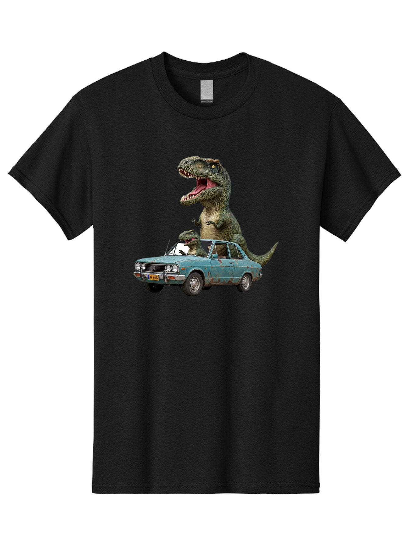 Dinos-In-Car Men'S Graphic Tee, 100% Cotton, Comfortable Casual Summer Wear, Machine Washable, Vintage Camera, Old Camera, Antique Camera, Black Camera, Classic Photography, Photography Equipment, Nostalgic Device, Film Camera, Camera Art Bah928